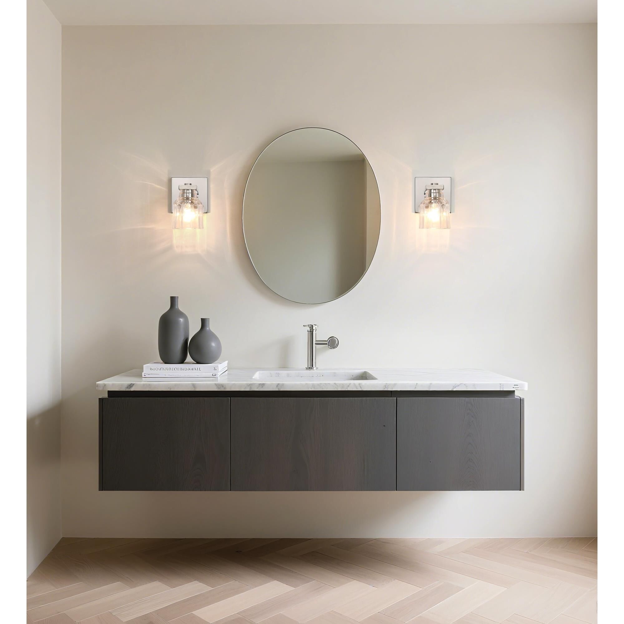 Dryden 5 Inch Bath Vanity Light by Eglo Lighting