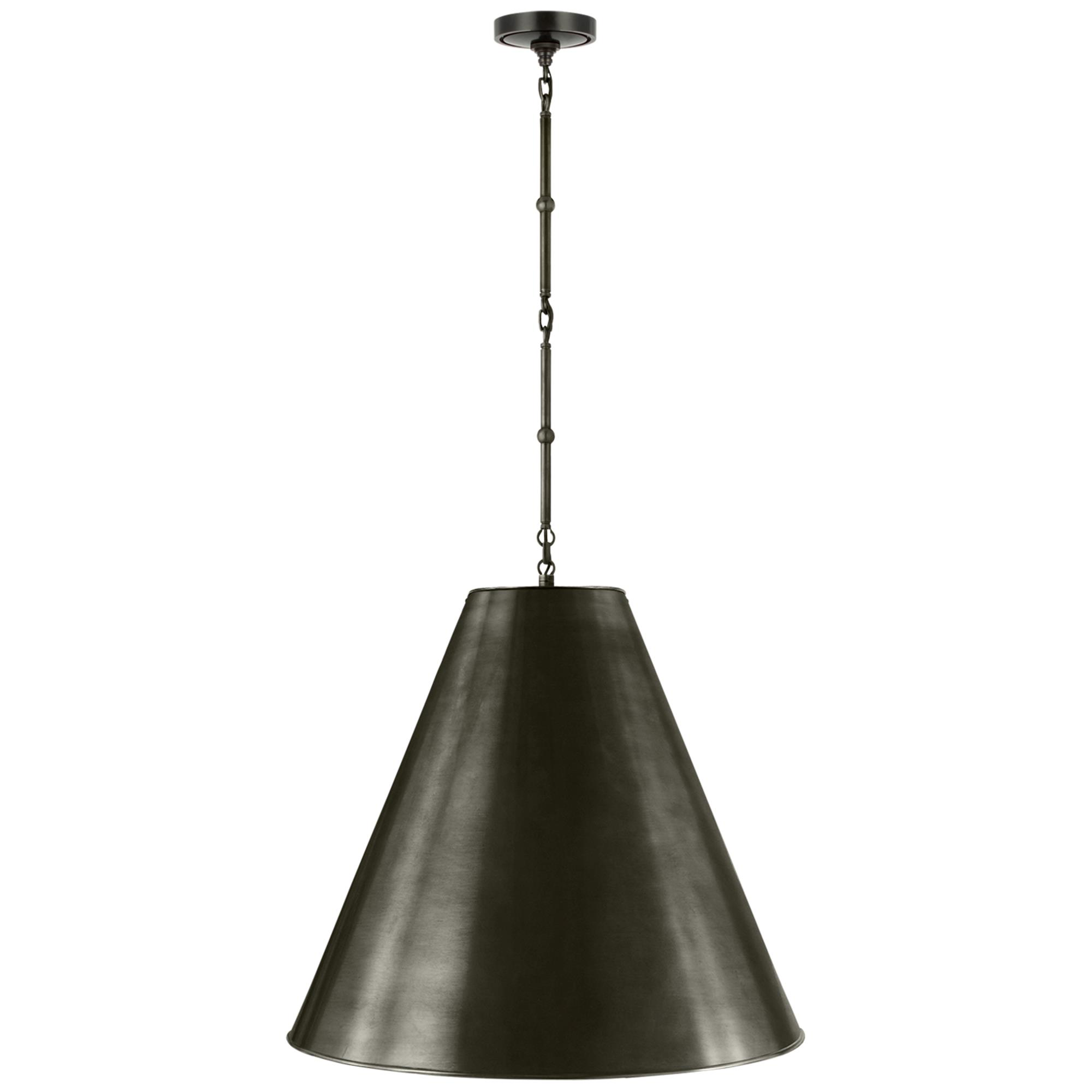 Shown in Bronze finish and Bronze shade