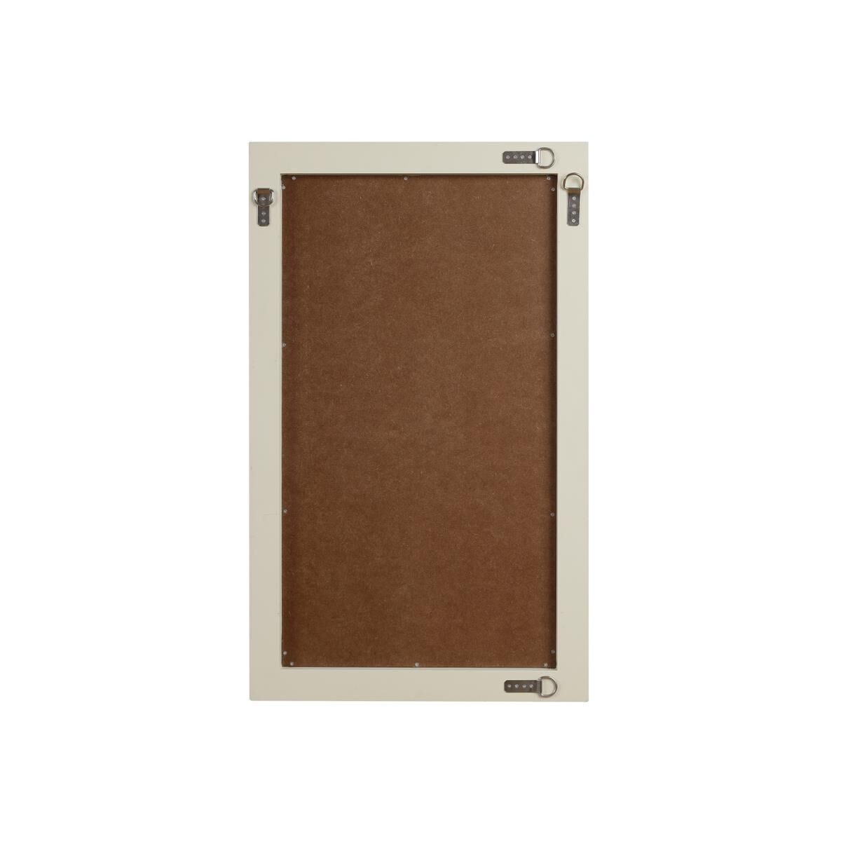Rectangular mirror 36x22 inch in chevron Wall Mirror by Elegant Decor
