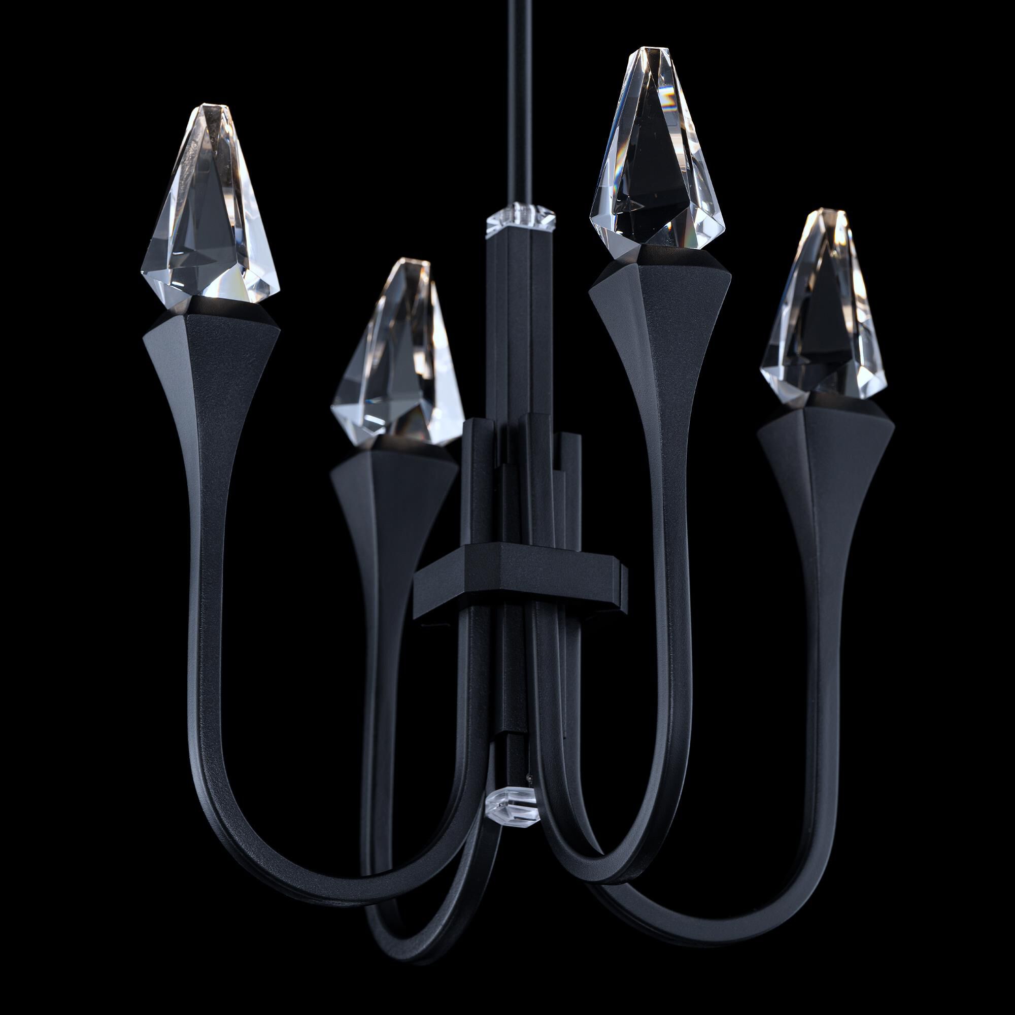 Shown in Black finish