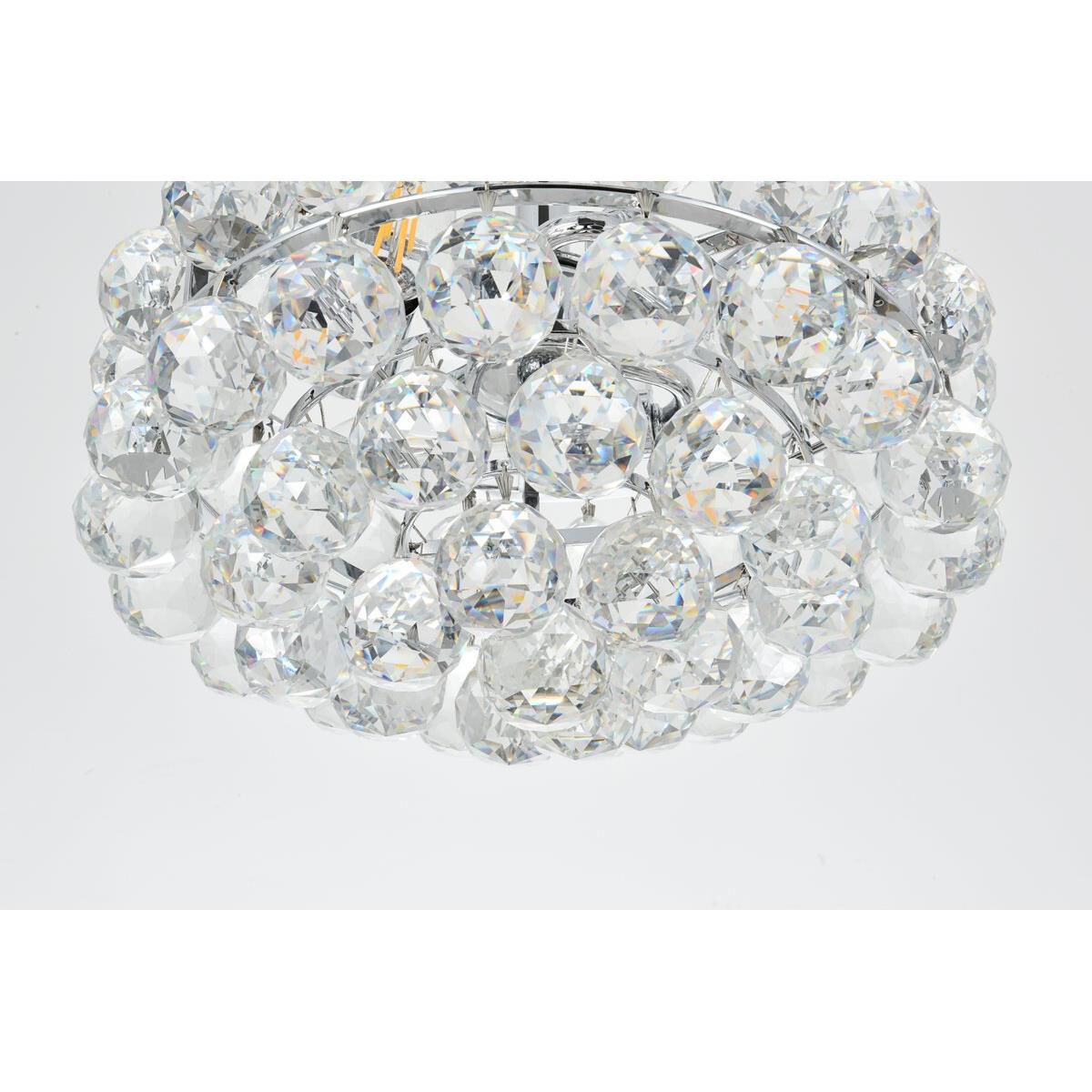 Shown in Chrome finish and Royal Cut Clear crystal