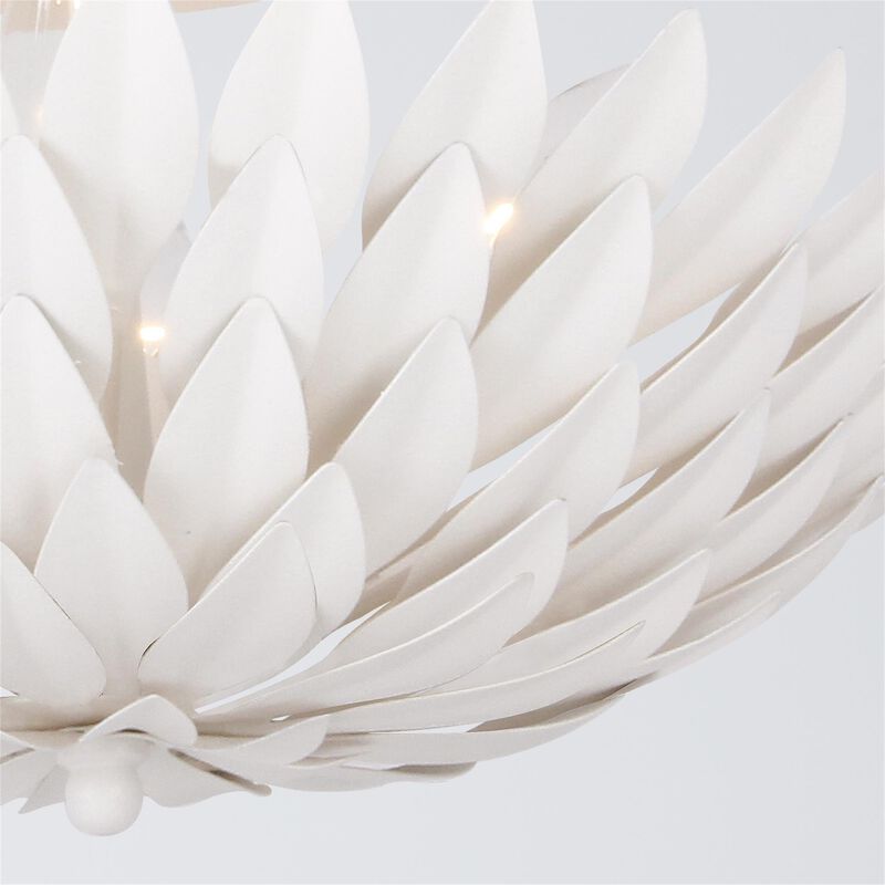 Broche 16 Inch 4 Light Semi Flush Mount by Crystorama