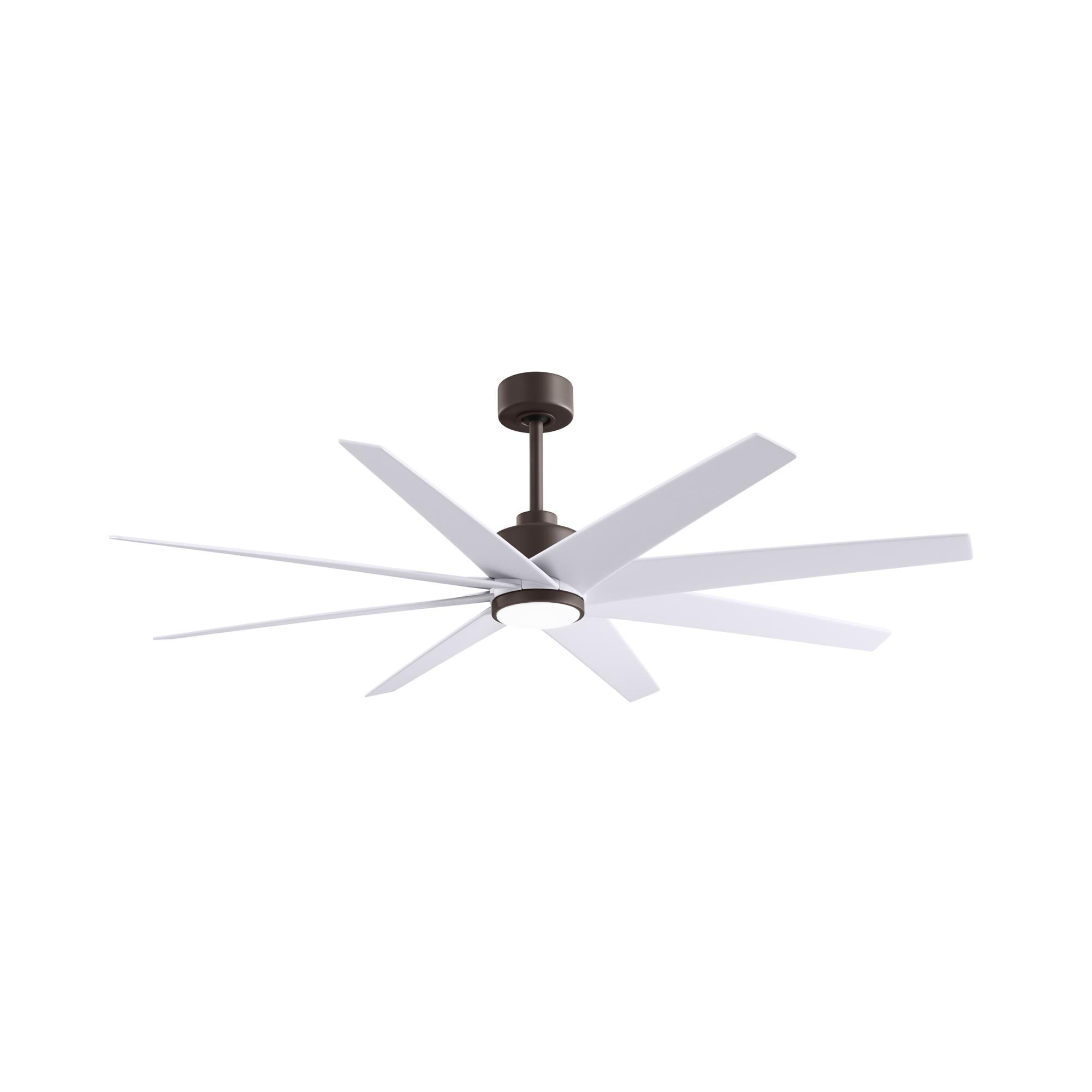 Ariella Outdoor Rated 64 Inch Ceiling Fan with Light Kit by Matthews Fan Company