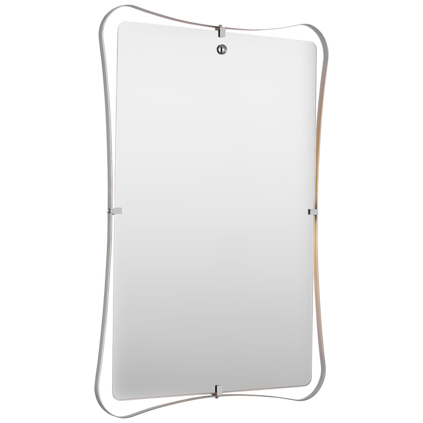 Amber Lewis Barnes 39 Inch LED Lighted Mirror by Visual Comfort Signature Collection
