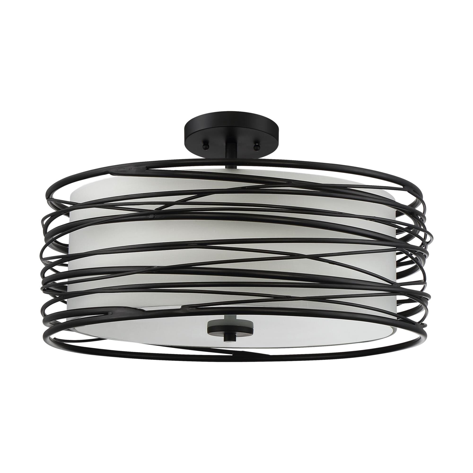Spiral 20 Inch Large Pendant by Quoizel