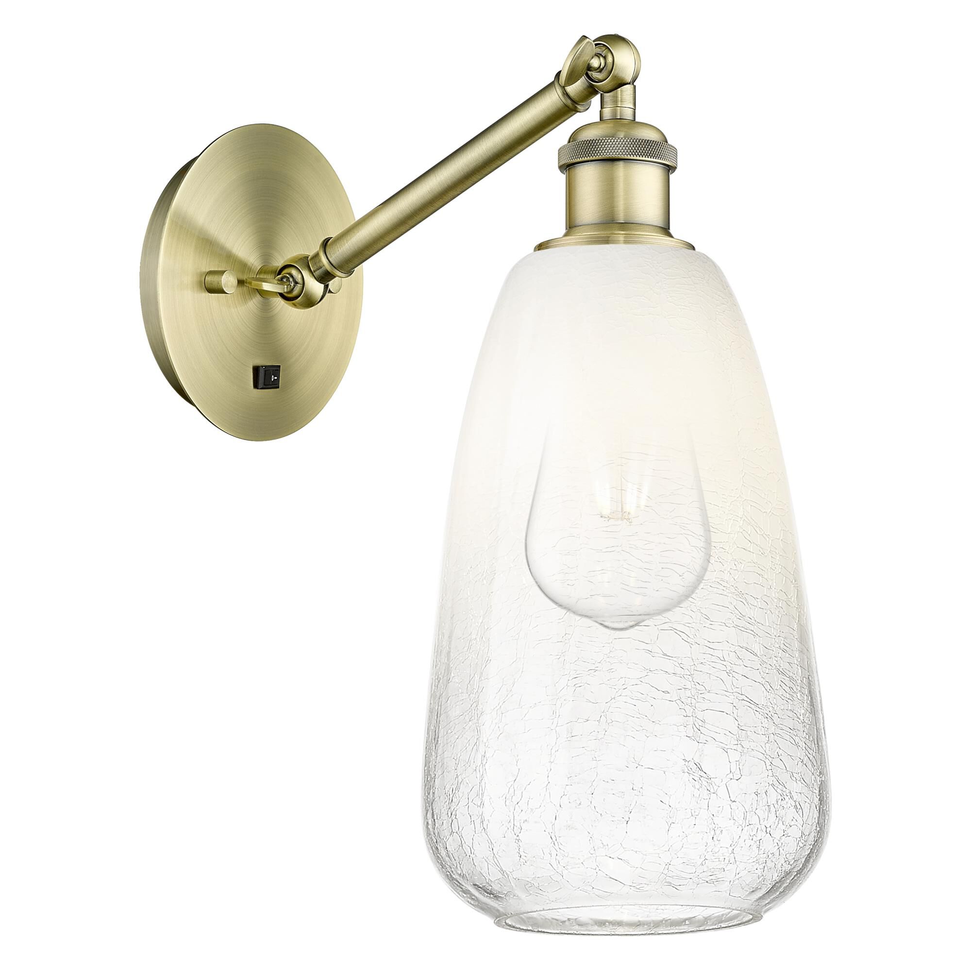 Bruno Marashlian Brookhaven Almond 13 Inch Wall Sconce by Innovations Lighting