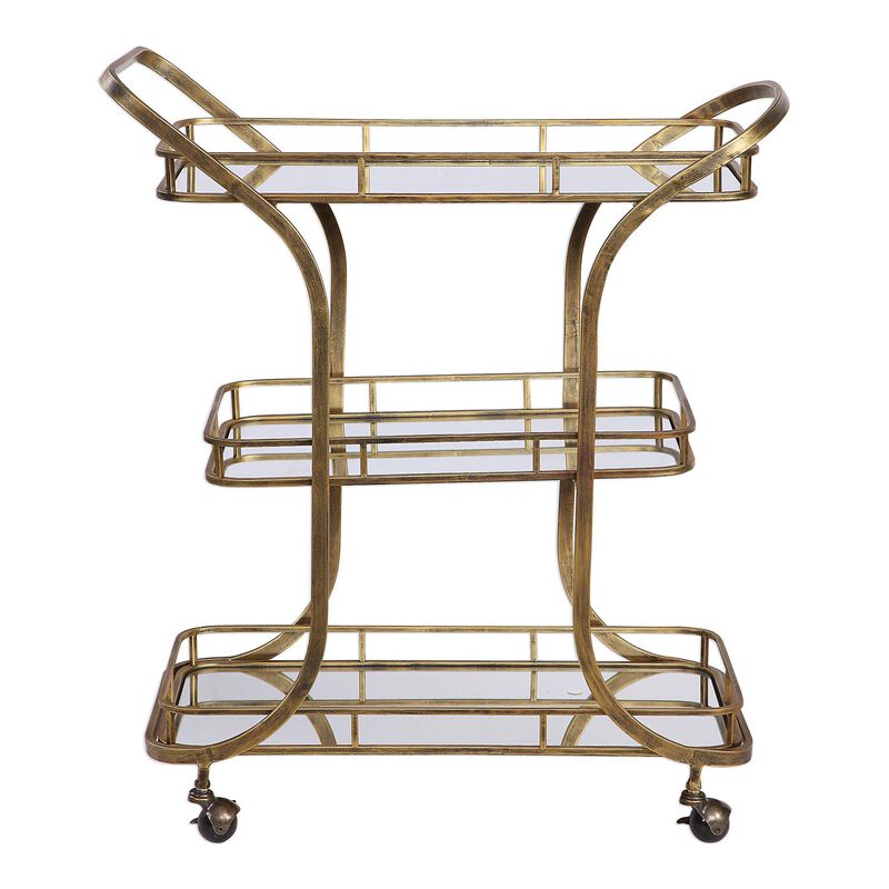 Stassi Bar Cart by Uttermost
