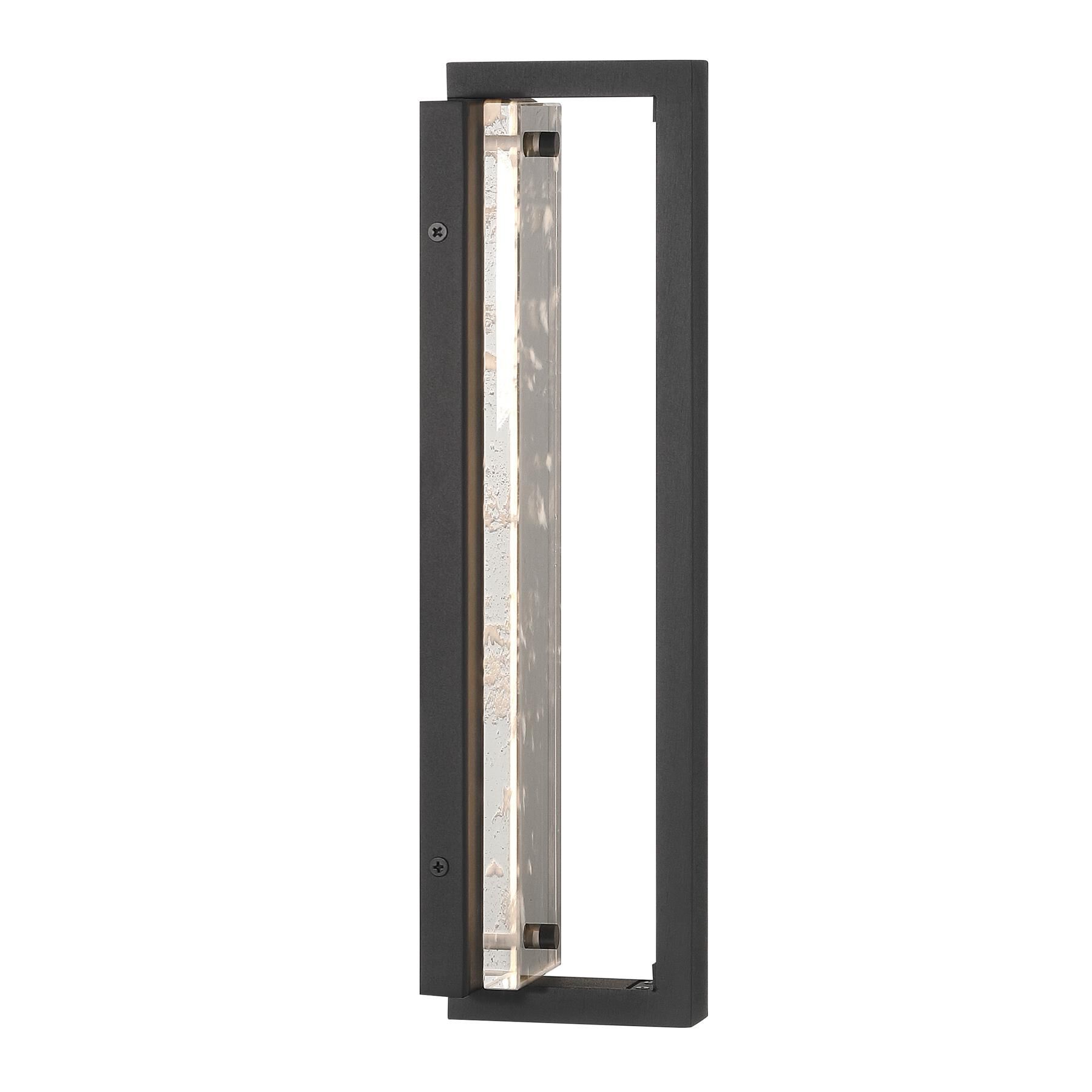 Shown in Sand Coal finish and Rock Crystalite glass