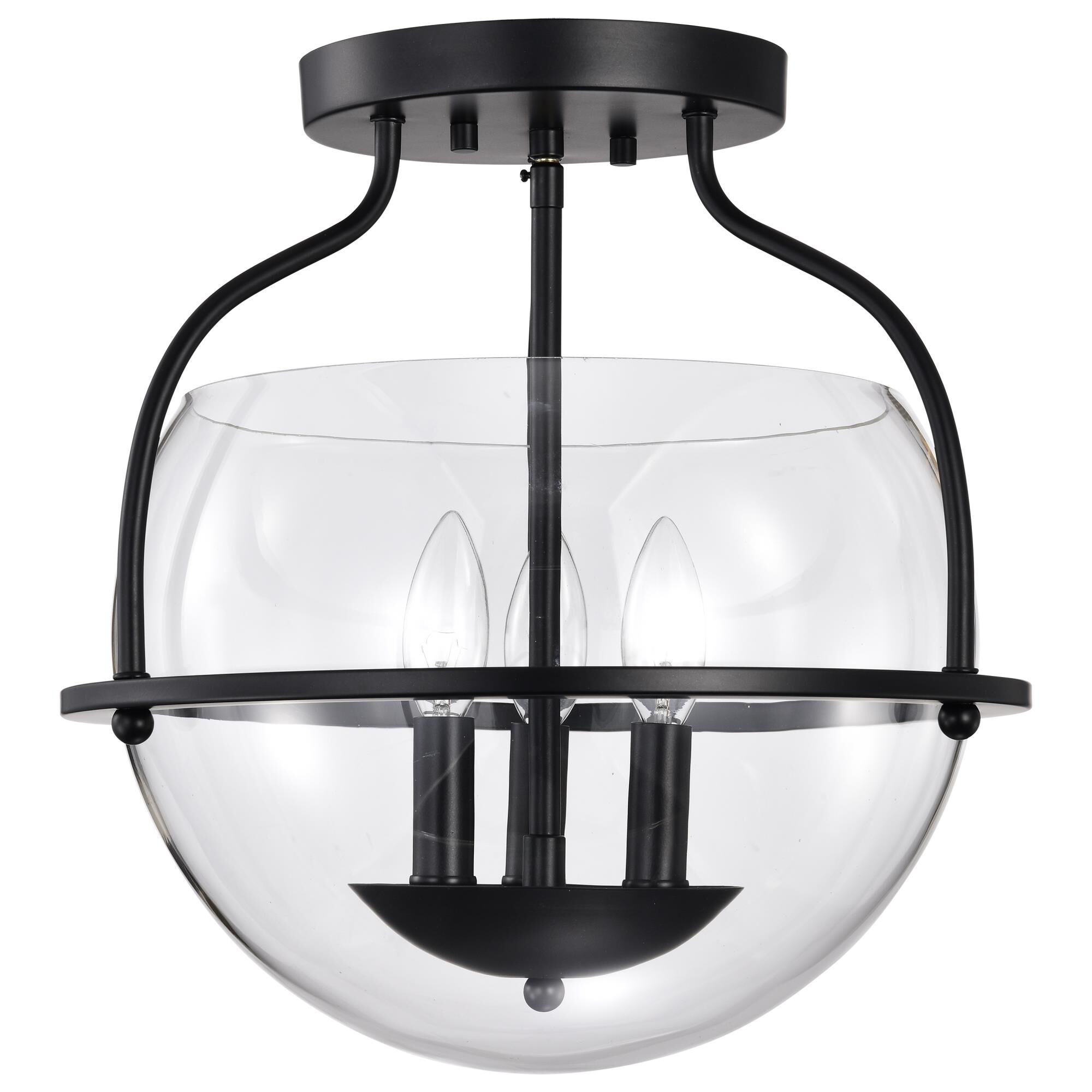 Amado 3 Light Flush Mount by Nuvo Lighting