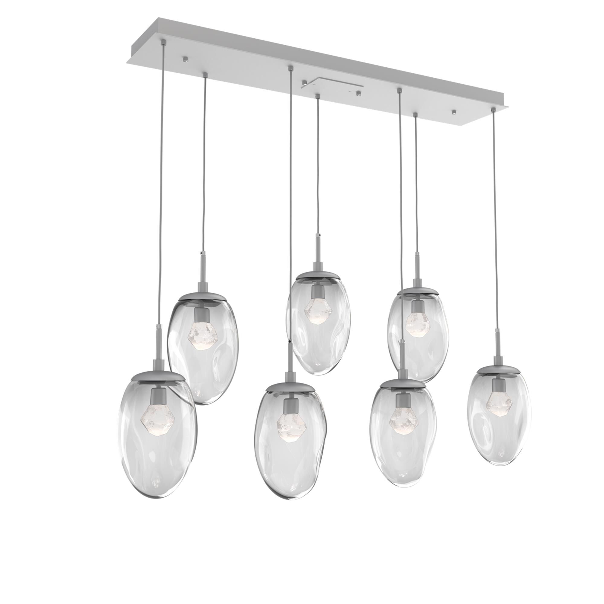 Shown in Classic Silver finish and Zircon Inner And Clear Outer glass
