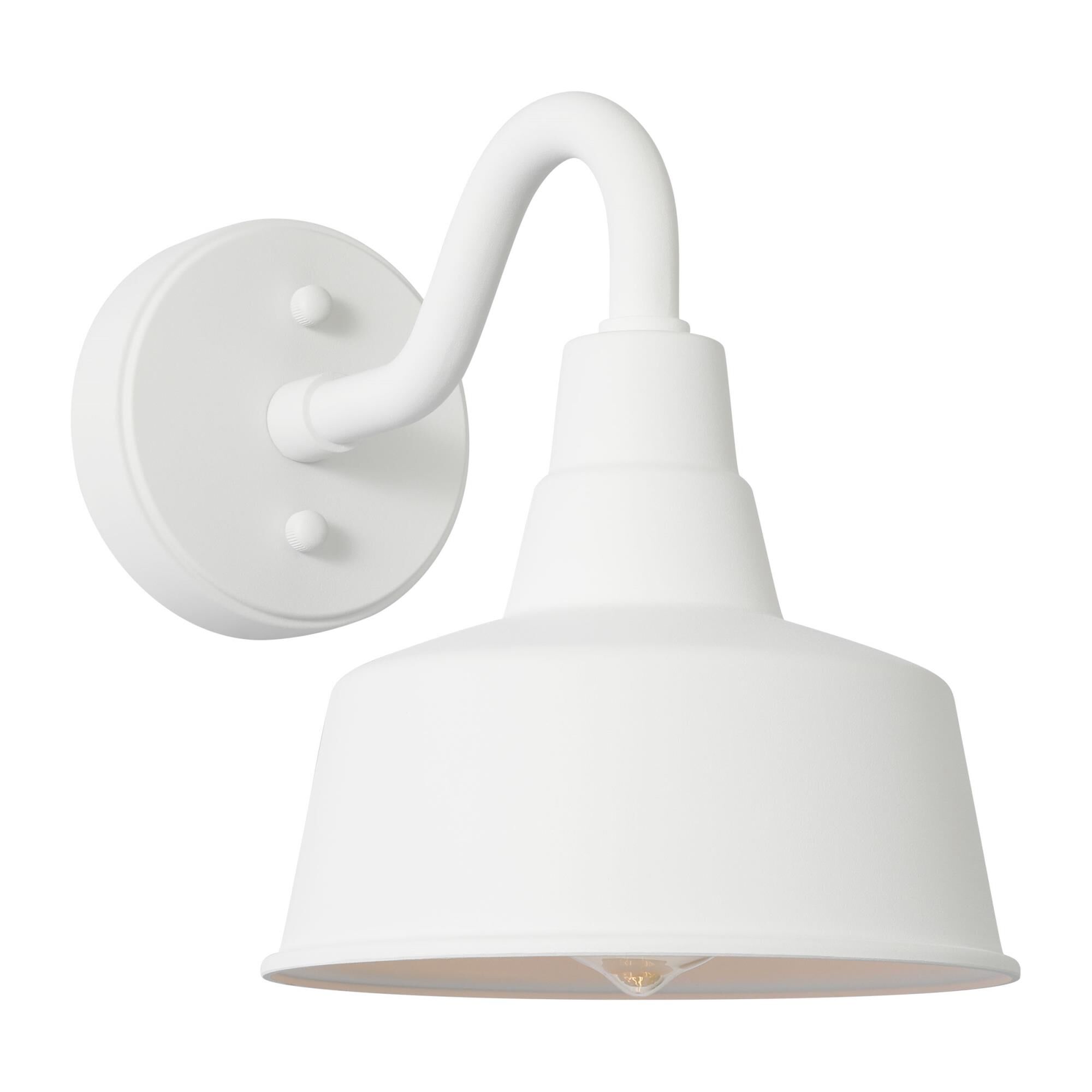 Shown in Outdoor Textured White finish