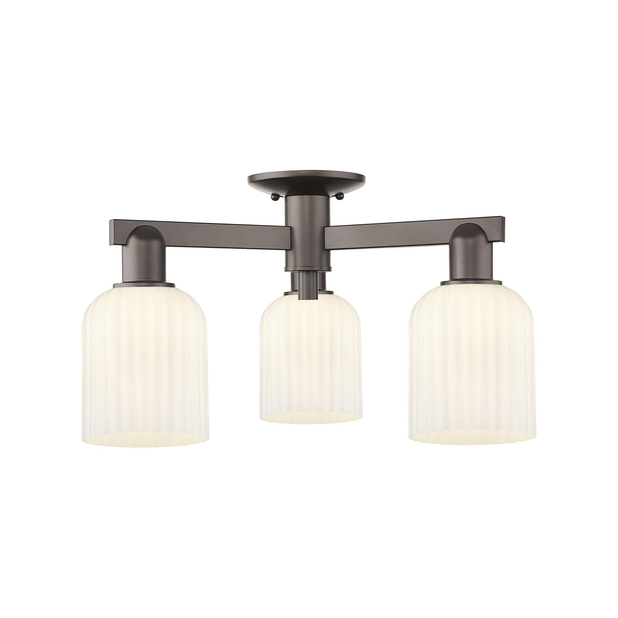 Bruno Marashlian Bridal Veil 23 Inch Semi Flush Mount by Innovations Lighting