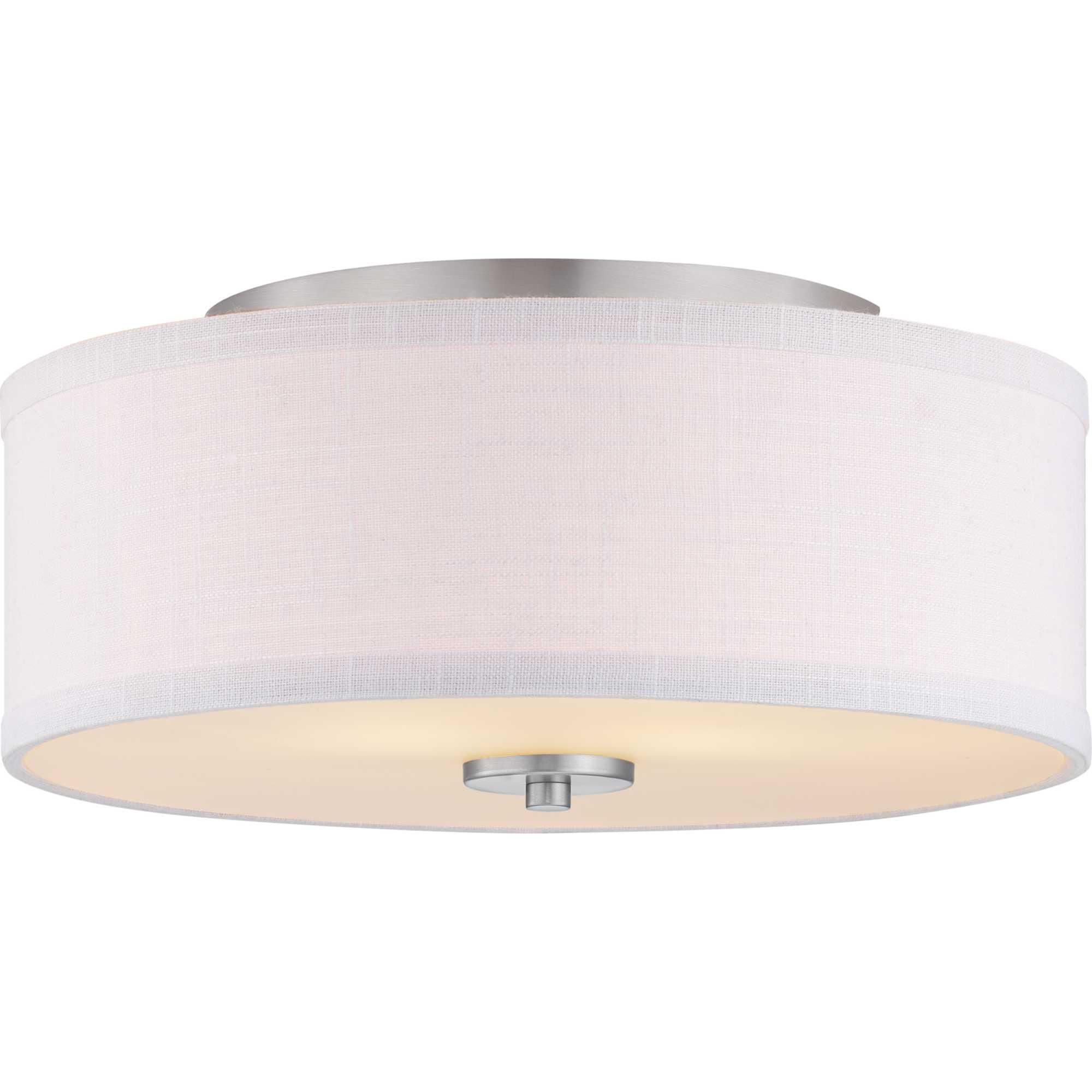 Inspire 13 Inch 2 Light Flush Mount by Progress Lighting