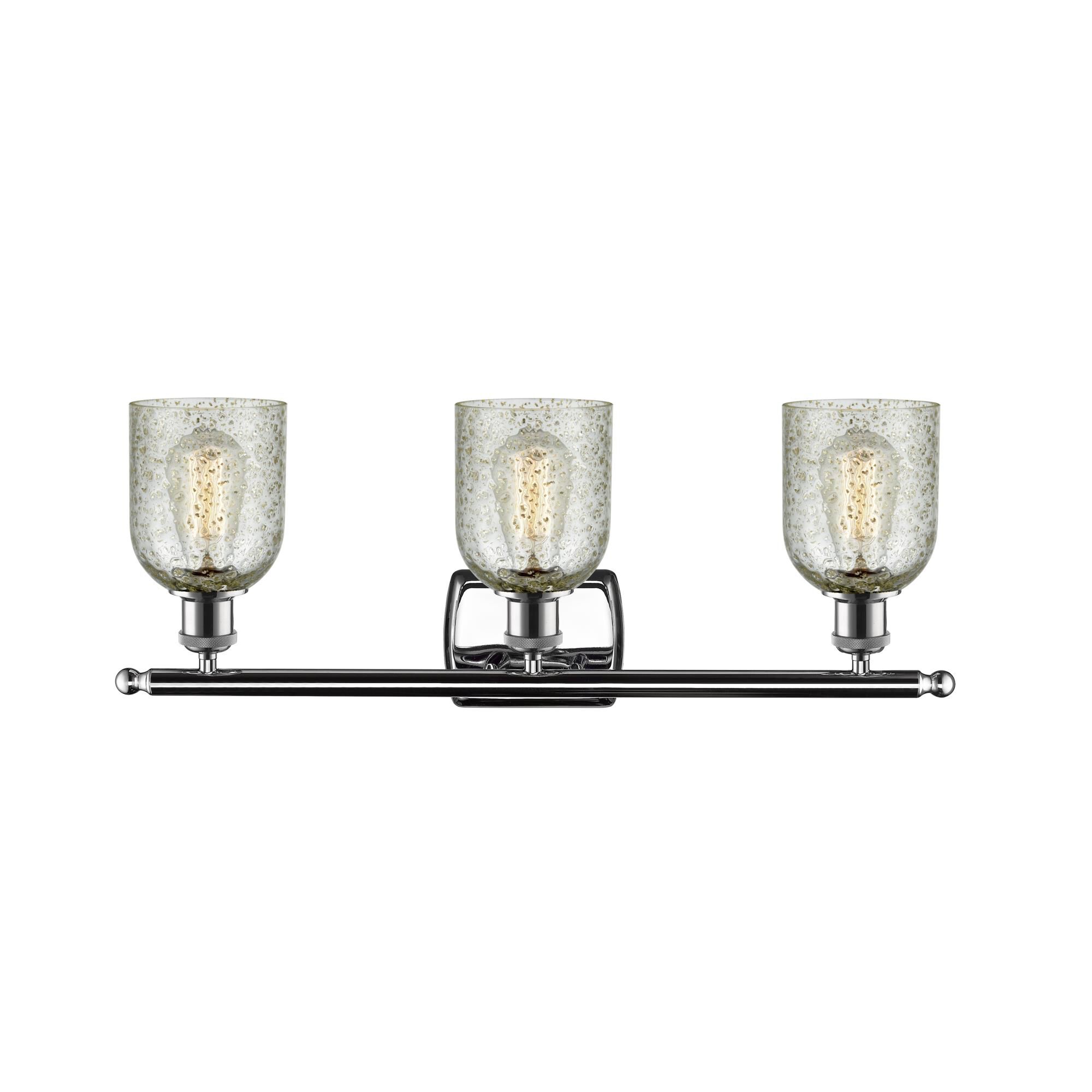 Shown in Polished Chrome finish and Mica glass