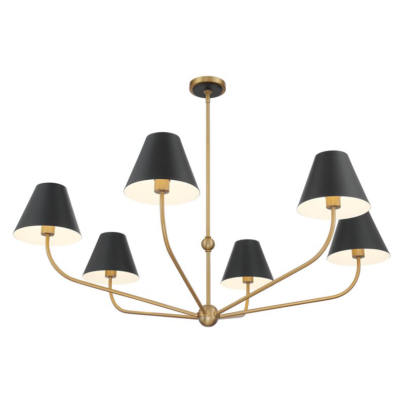 Xavier 48 Inch Chandelier by Crystorama
