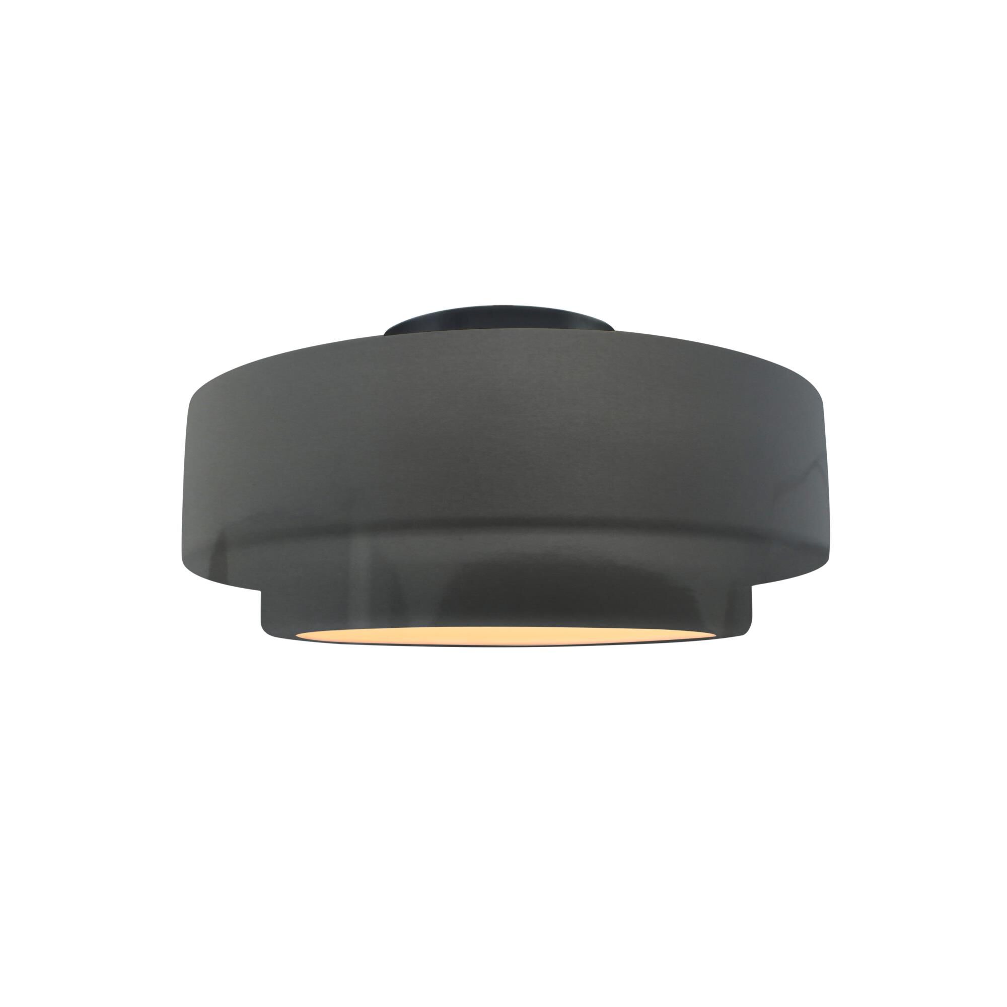 Tier 12 Inch Semi Flush Mount by Justice Design Group