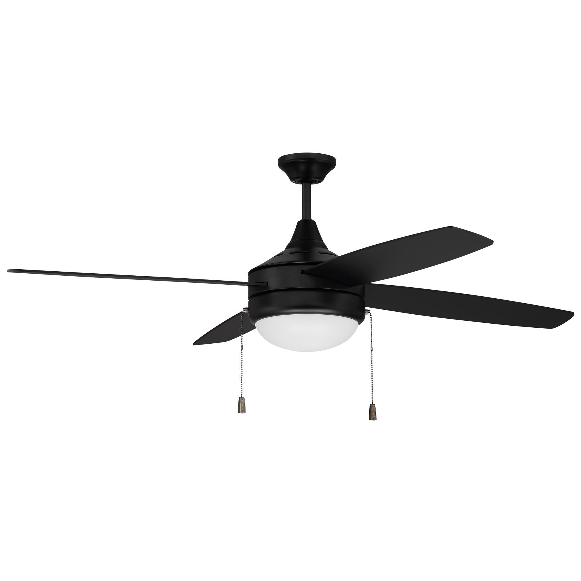 Phaze 52 Inch 4 Blade Ceiling Fan with Light Kit,
