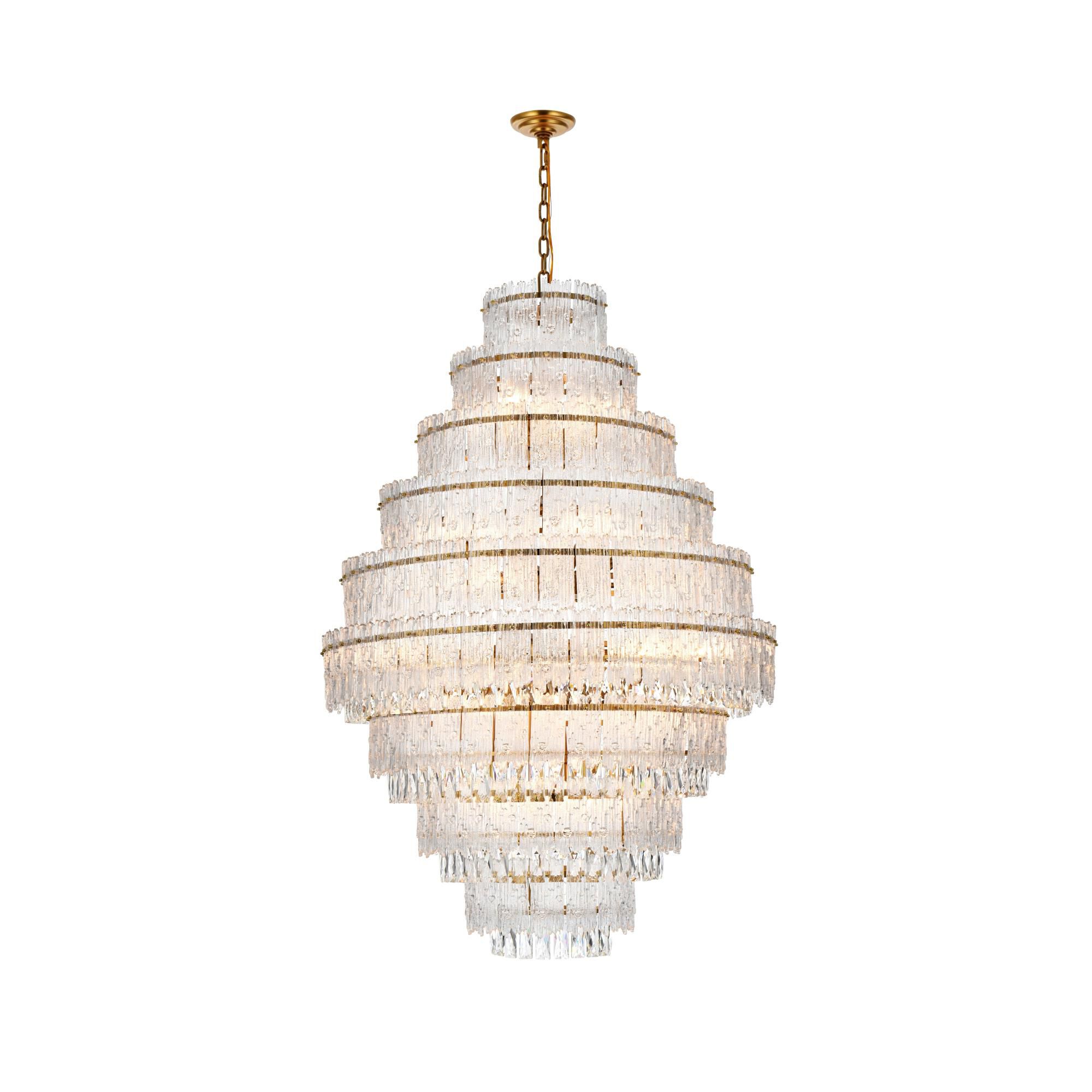 Emilia 36 Inch Chandelier by Elegant Lighting