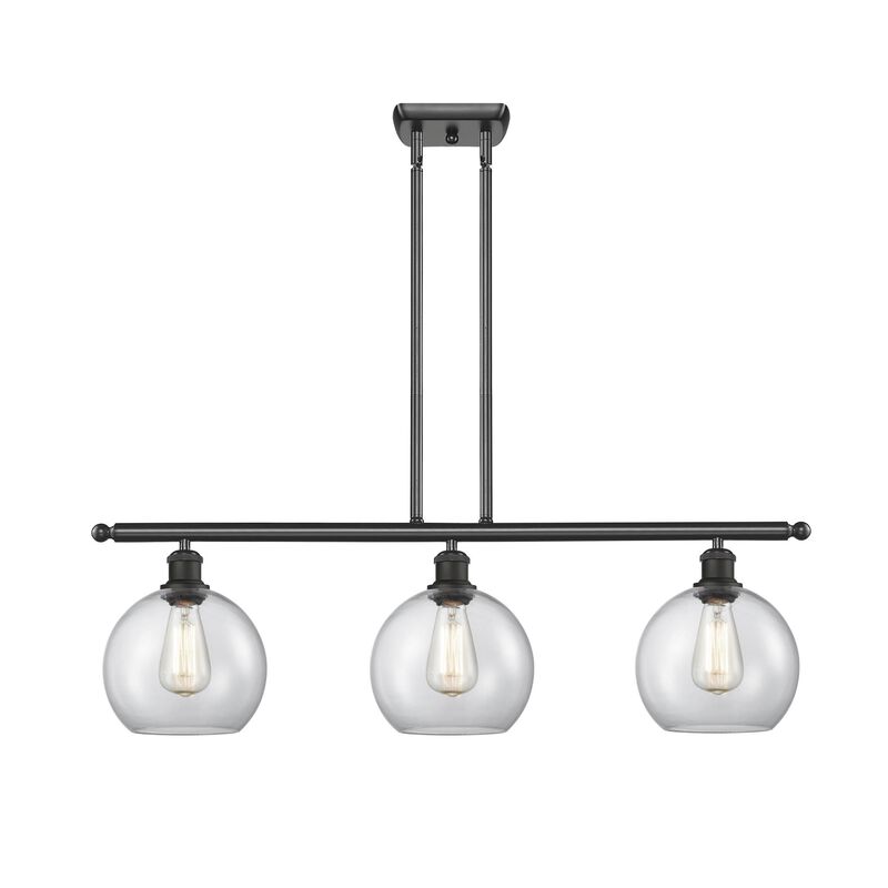 Bruno Marashlian Athens 36 Inch 3 Light Linear Suspension Light by Innovations Lighting
