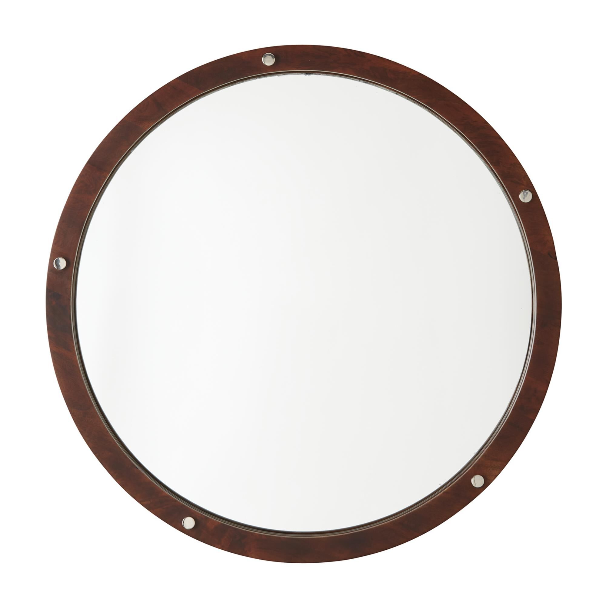 Shown in Dark Wood And Polished Nickel finish