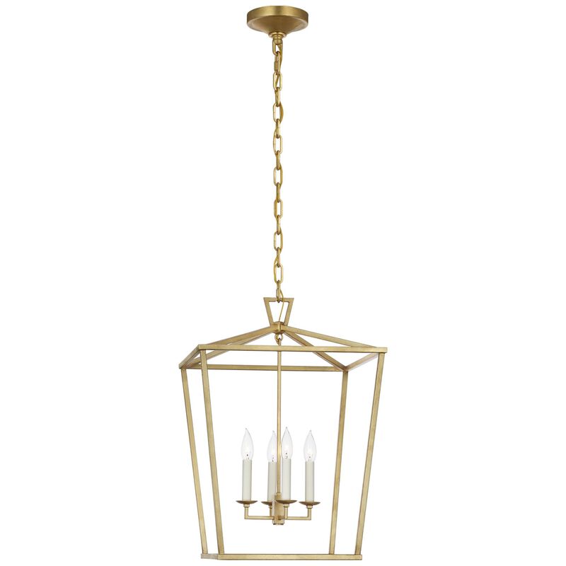 Chapman & Myers Darlana 17 Inch Cage Pendant by Visual Comfort Signature Collection