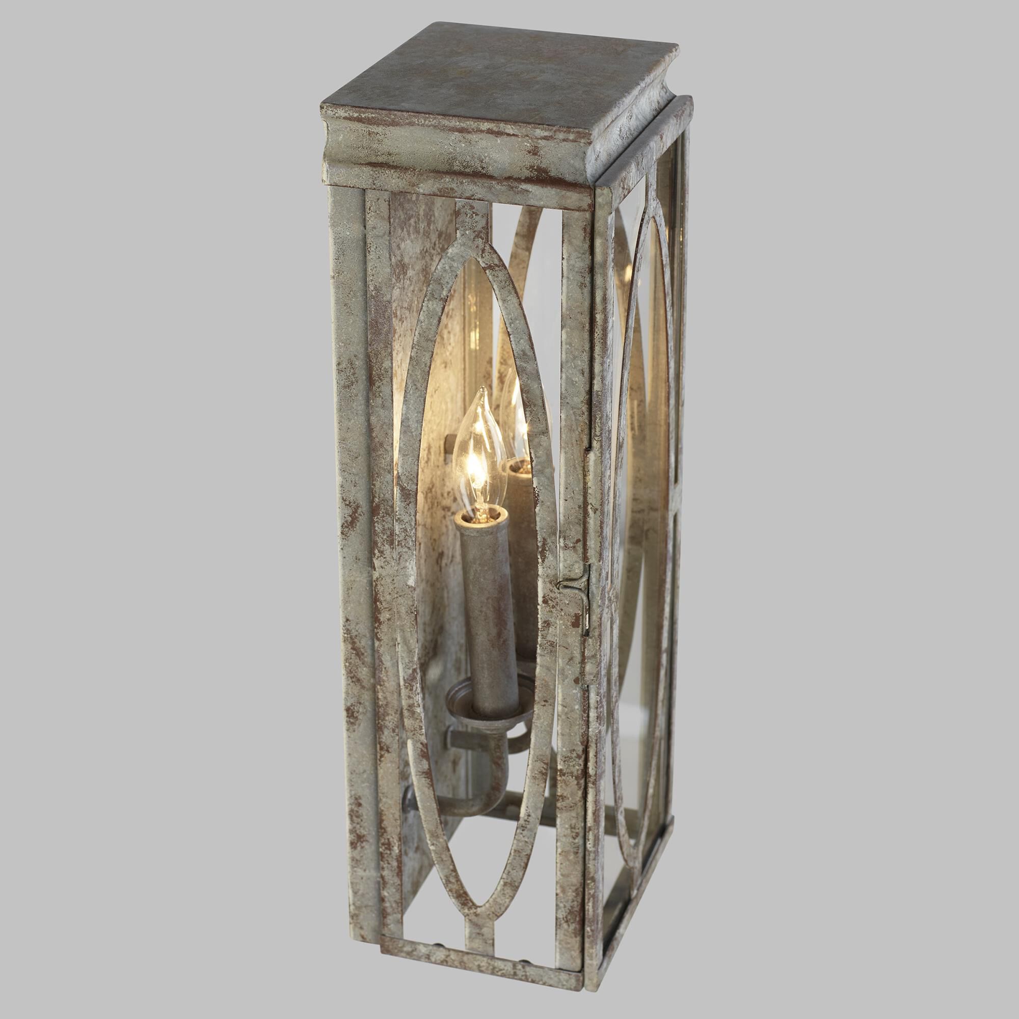 Shown in Deep Abyss finish and Clear Panels glass