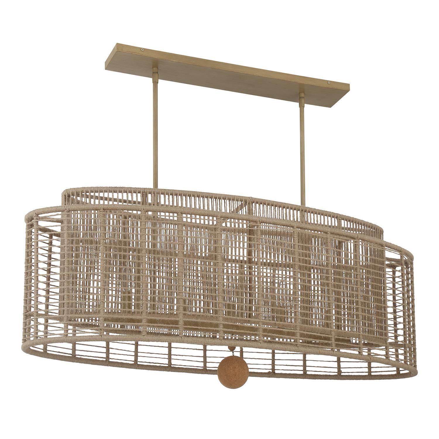 Jayna 42 Inch Linear Suspension Light by Crystorama