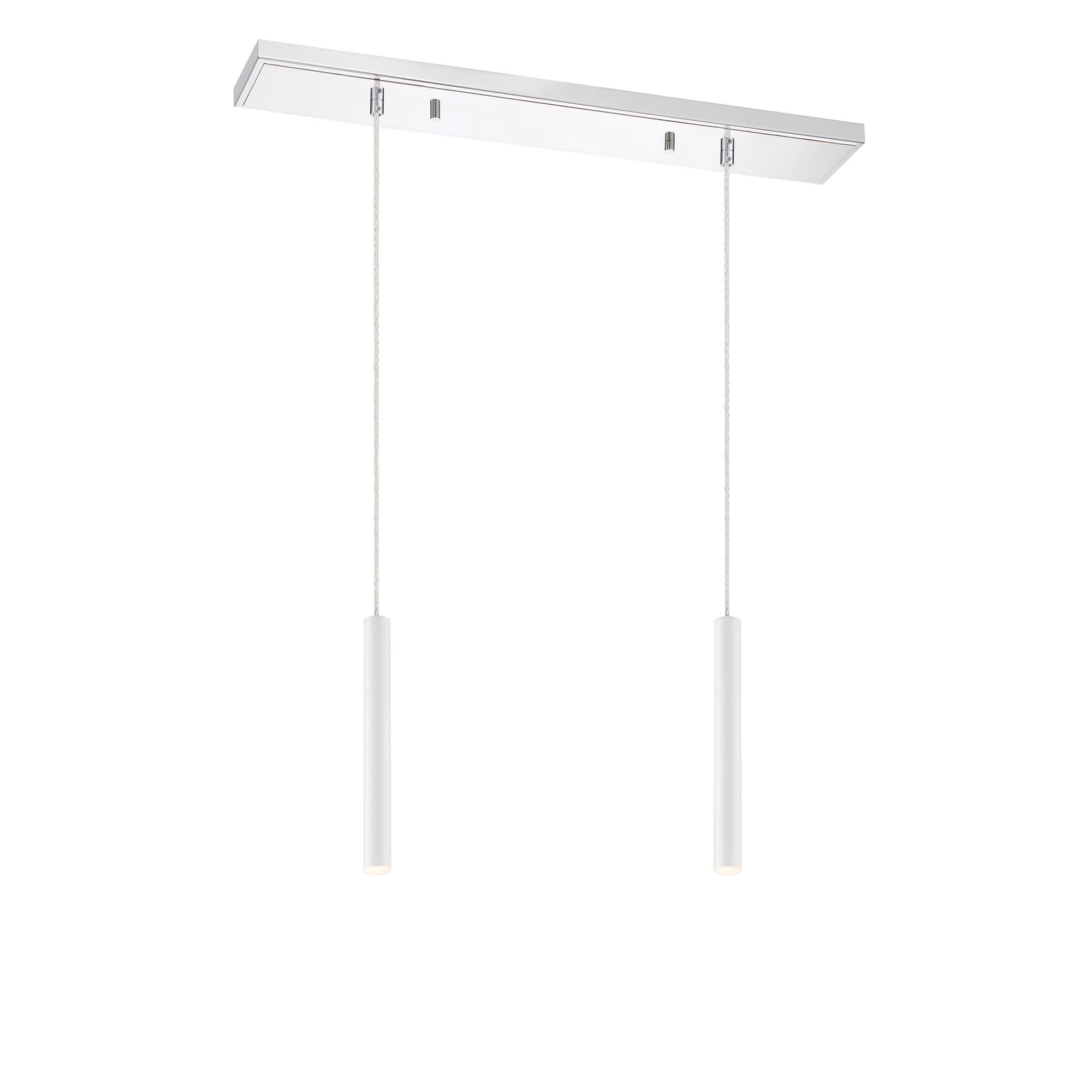Shown in Chrome finish and Steel glass and Steel shade