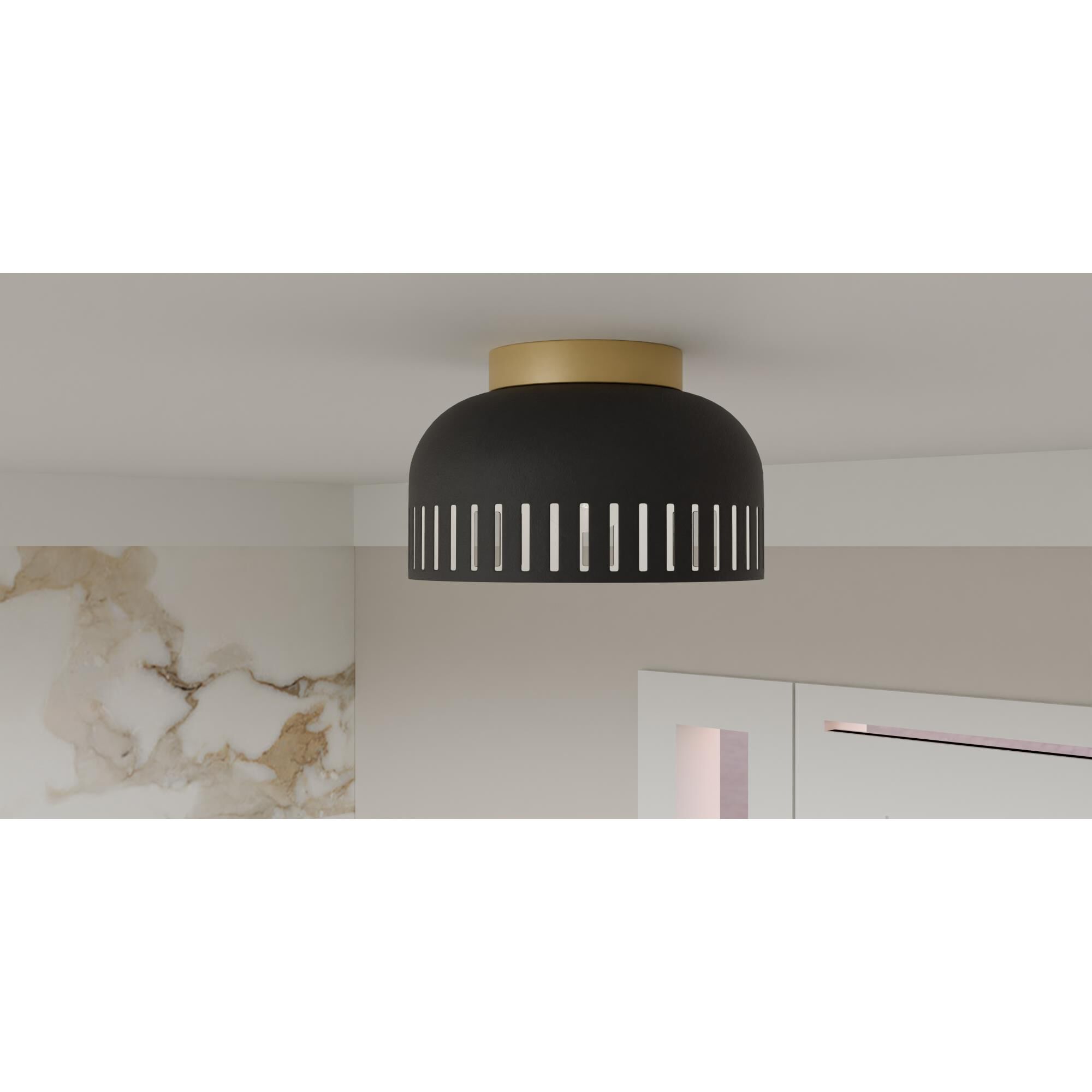 11 Inch 1 Light Flush Mount by Quoizel