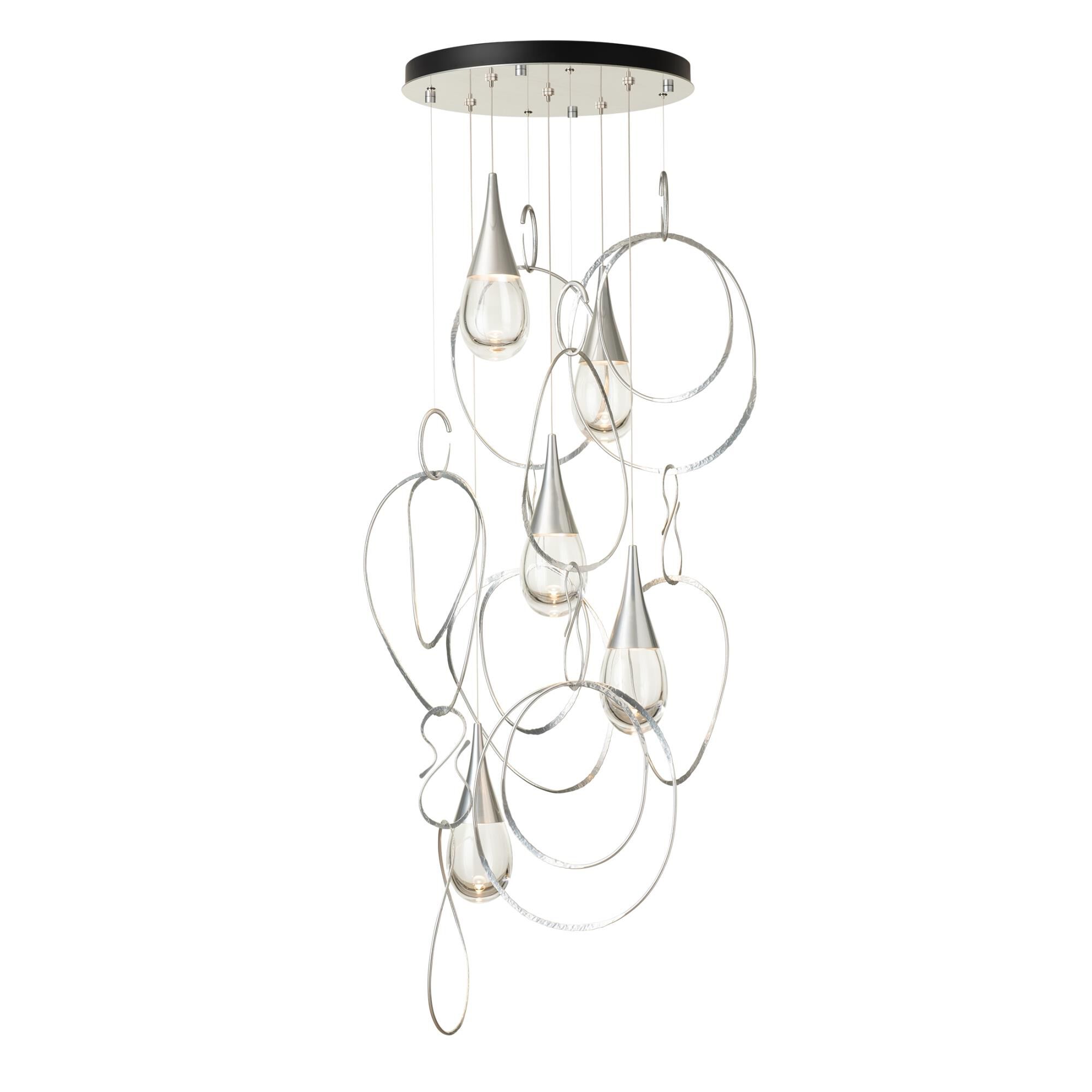 Lyric 31 Inch Multi Light Pendant by Hubbardton Forge