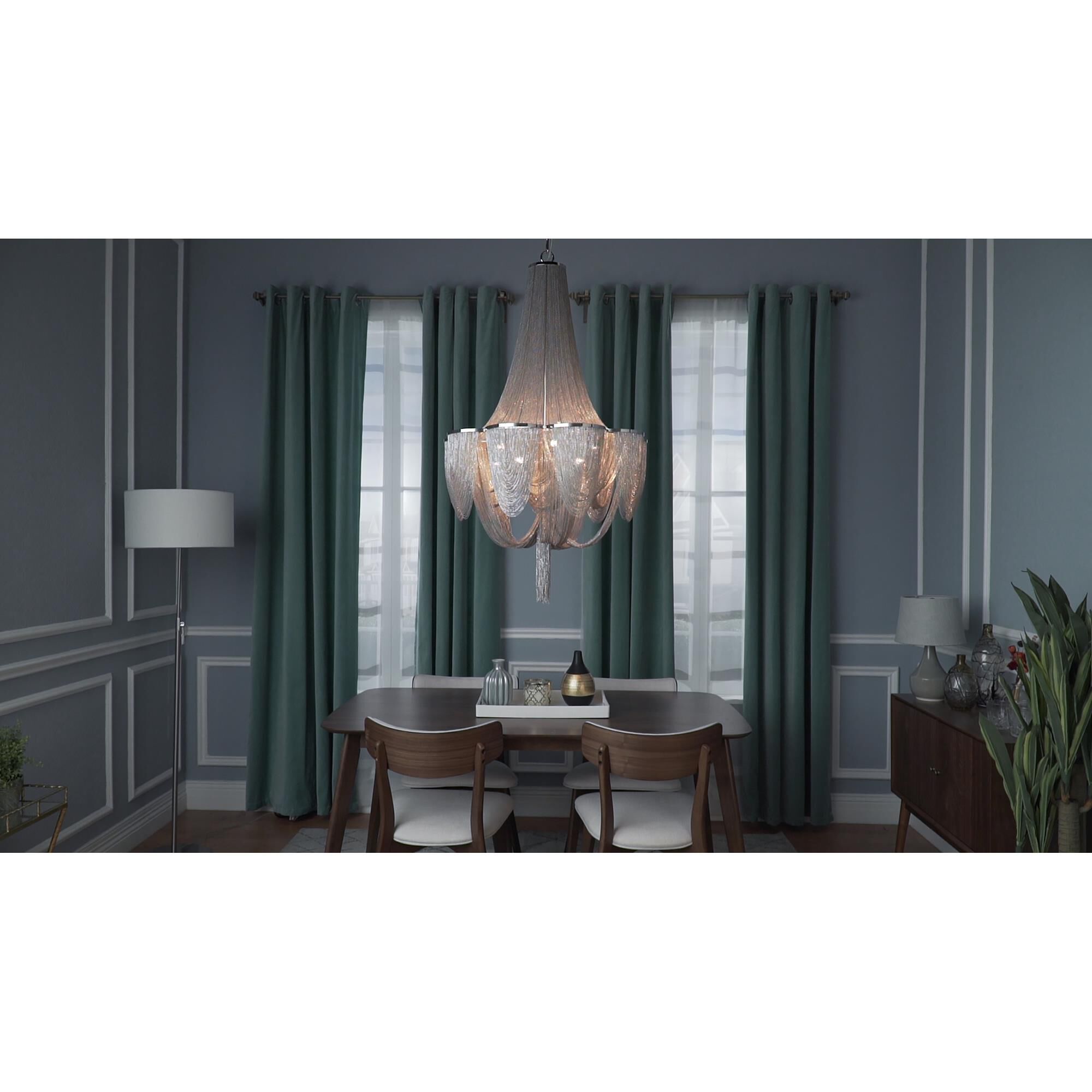 Chantilly 22 Inch 10 Light Mini Chandelier by Maxim Lighting