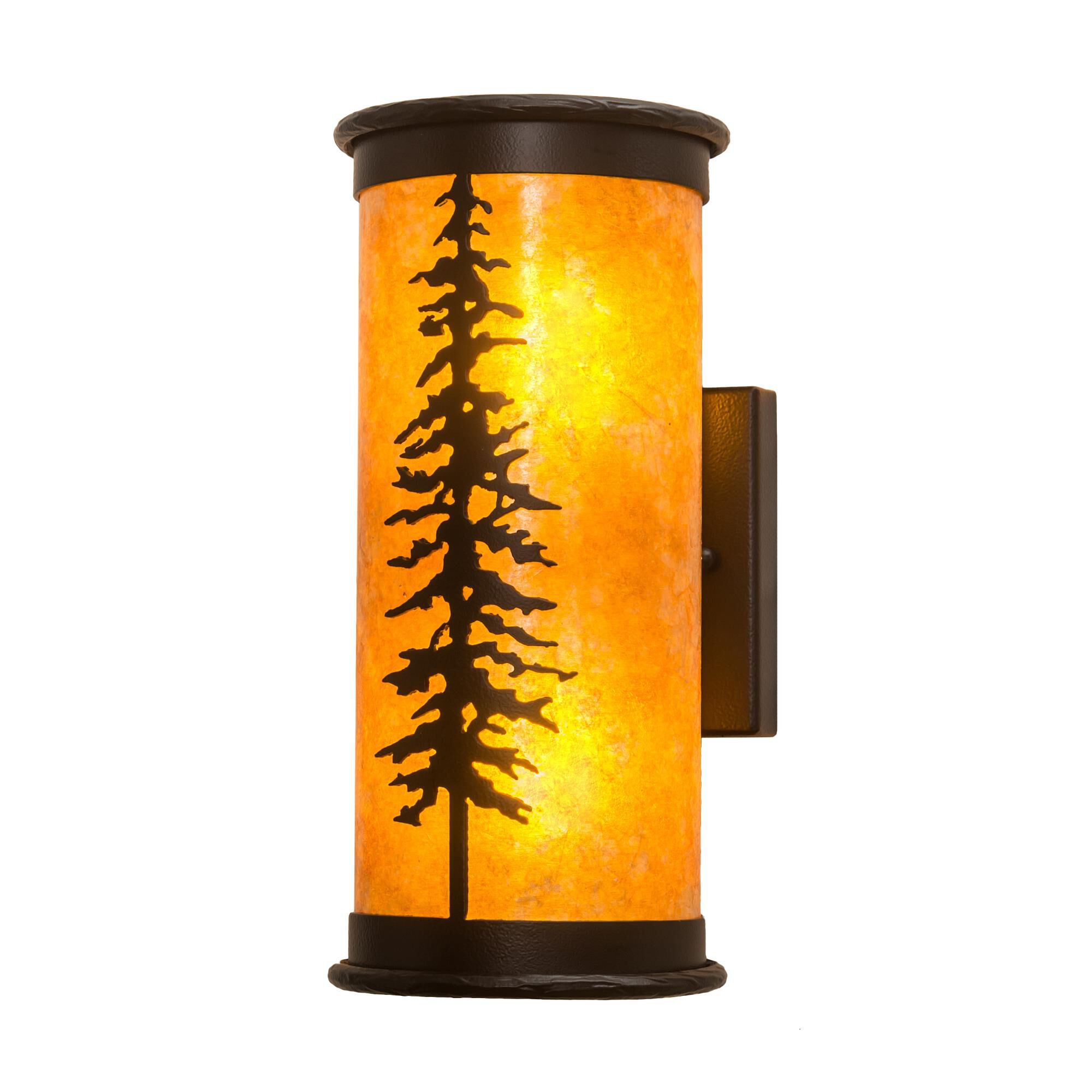 Tall Pines 12 Inch Wall Sconce by Meyda Lighting