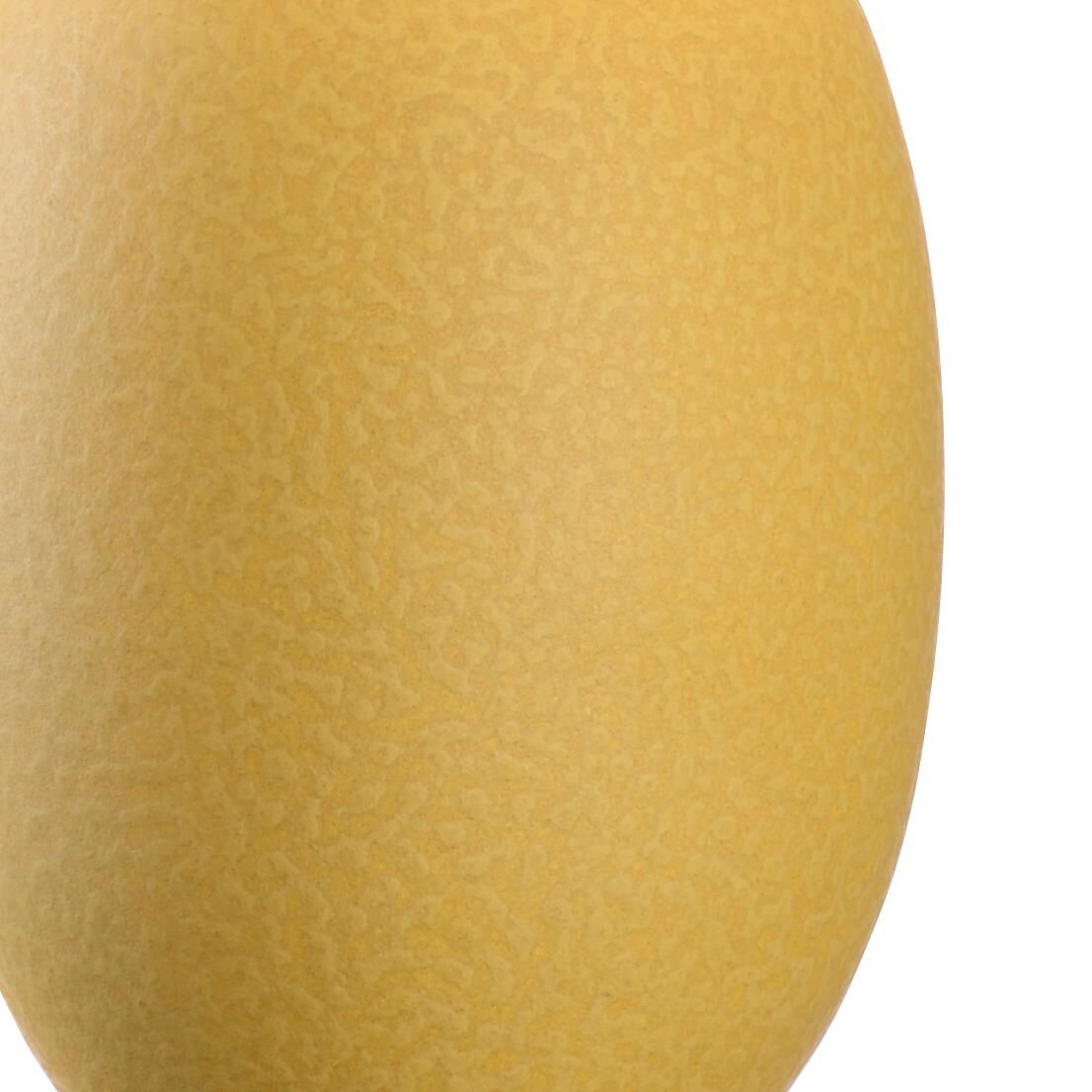 Shown in Ochre Glaze finish and Off White Linen shade