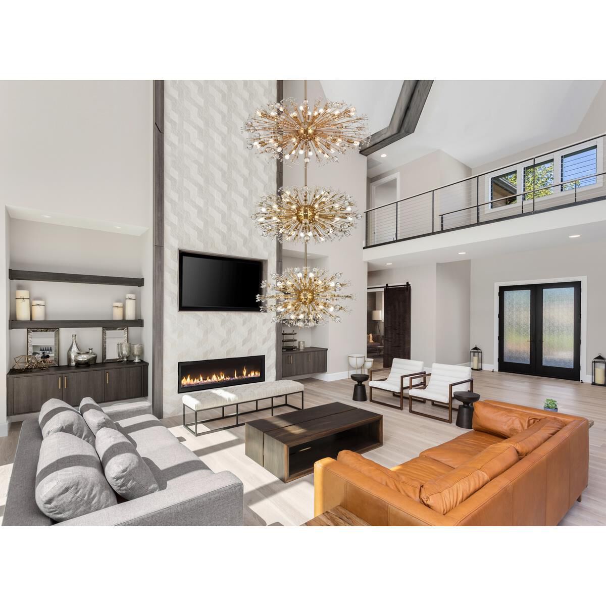 Vera 26 Inch Chandelier by Elegant Lighting