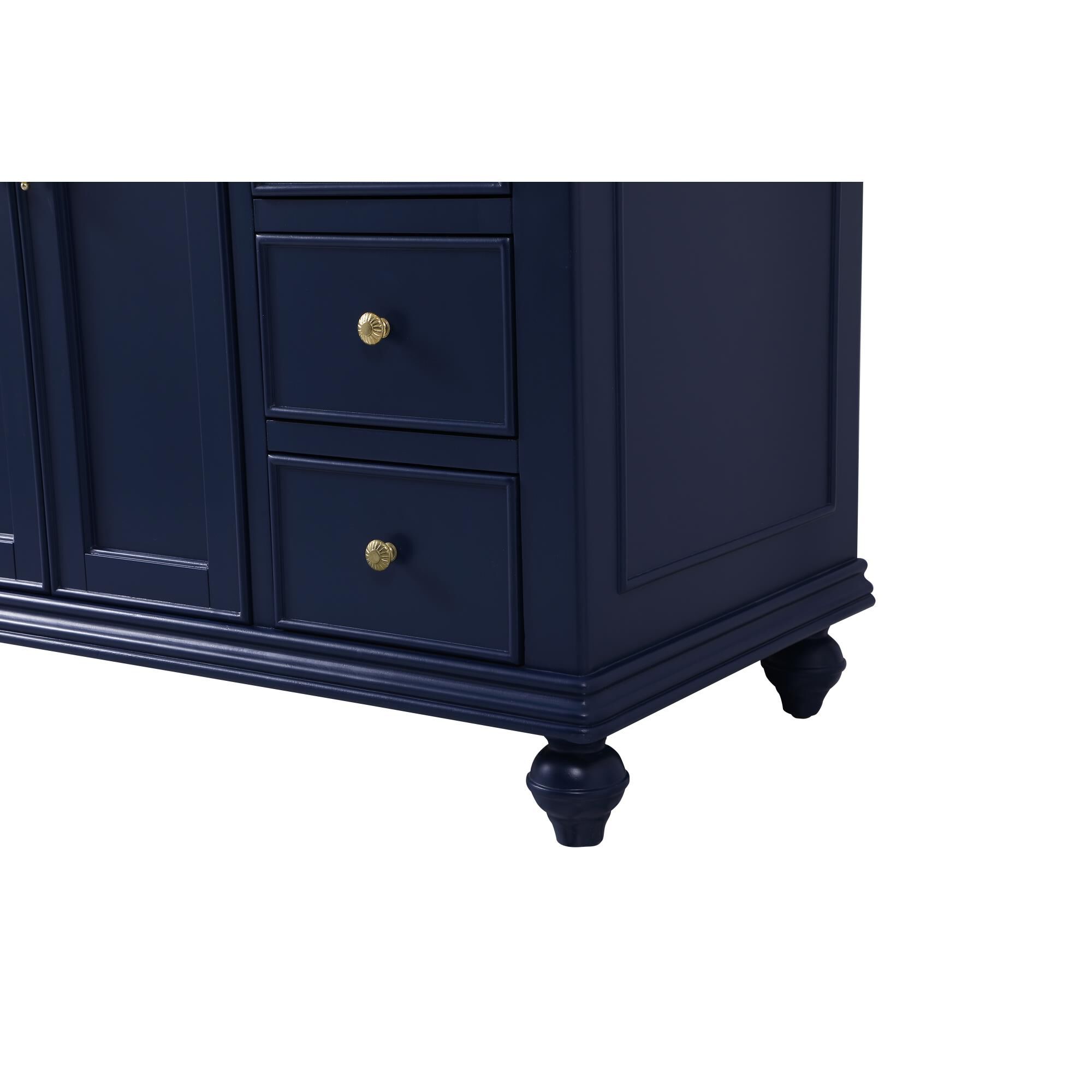 Shown in Blue finish