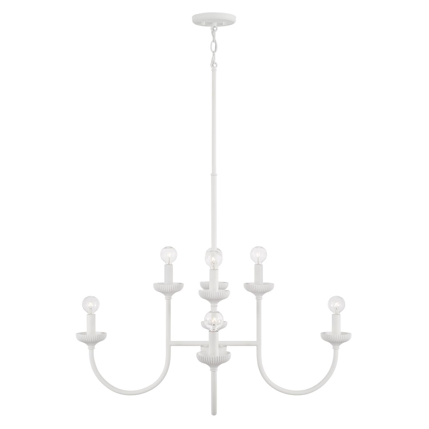Mallory 33 Inch Chandelier by Capital Lighting Fixture Company