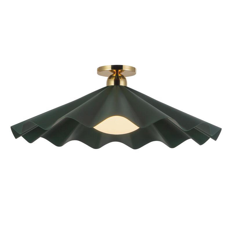 Jason Koharik Furrow 25 Inch Semi Flush Mount by Alora Lighting