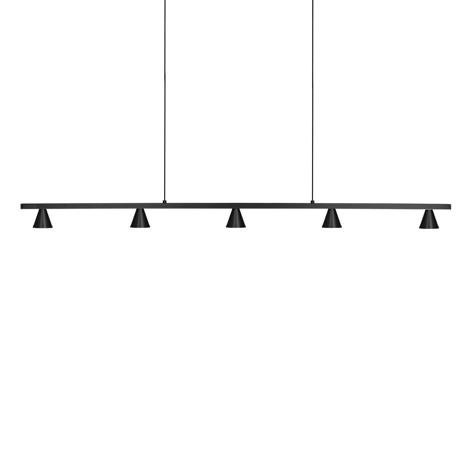 Shown in Black finish and Machined Aluminum shade