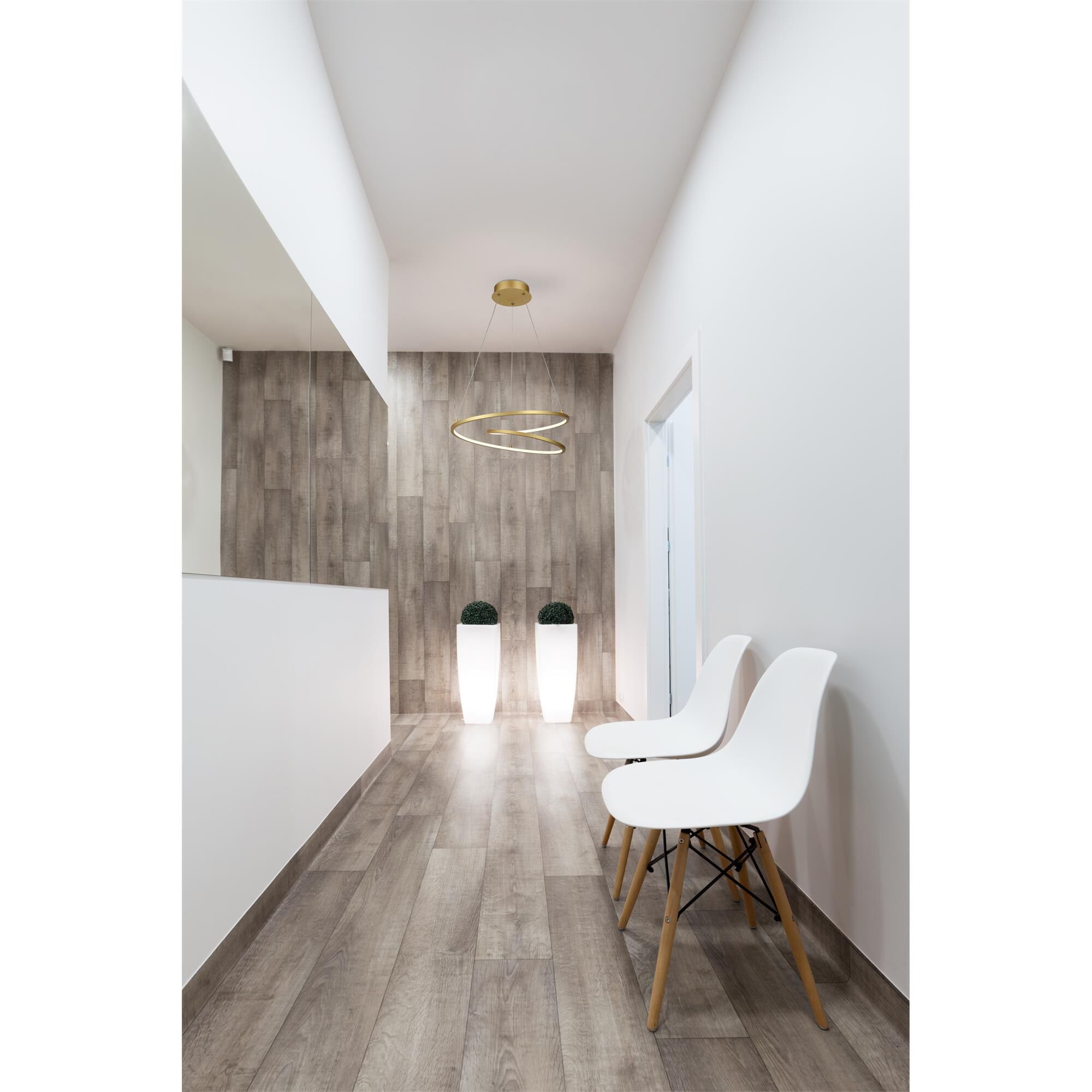 Shown in Antigue Brass finish and Acrylic shade
