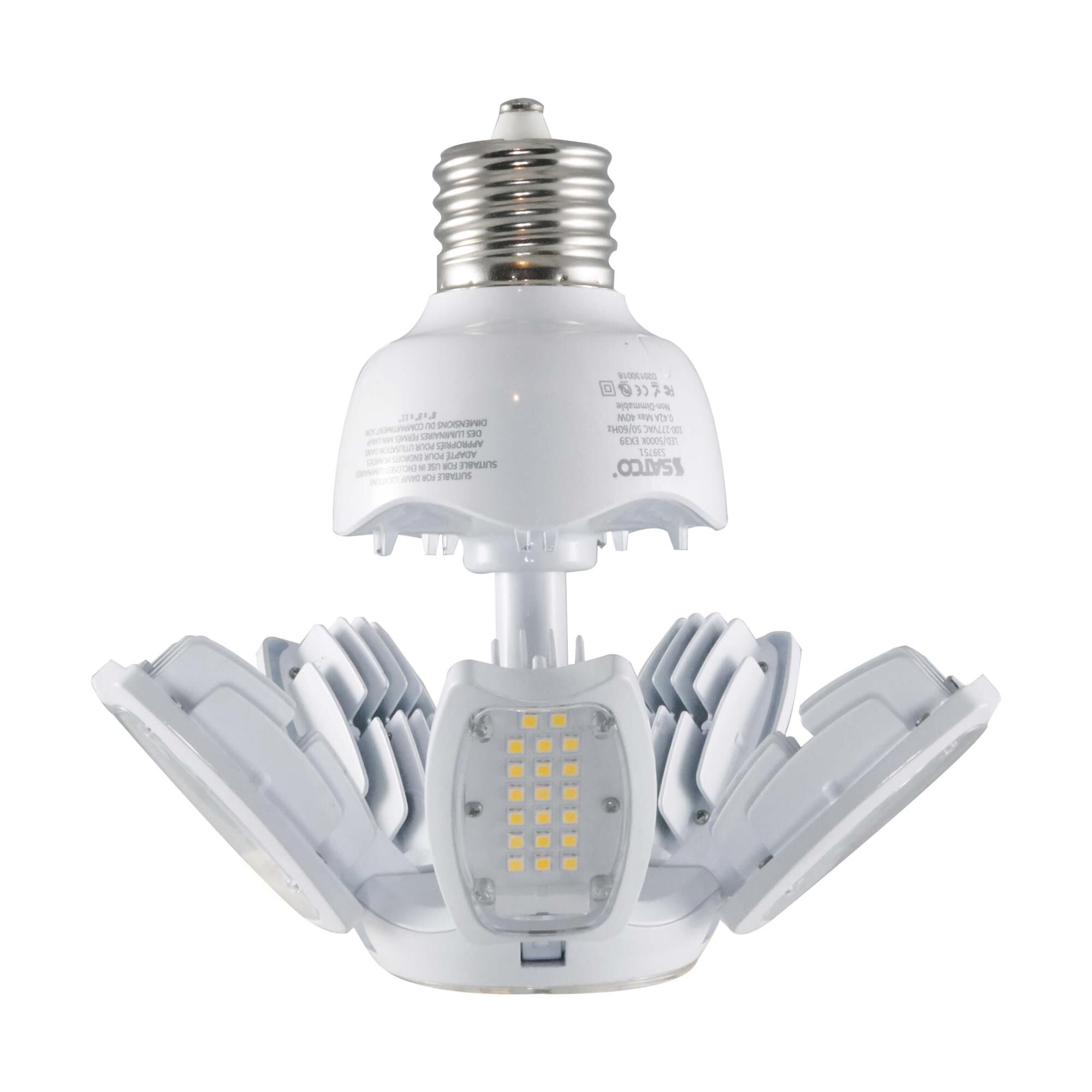 40.00 Watt 5000K LED Light Bulb by Satco