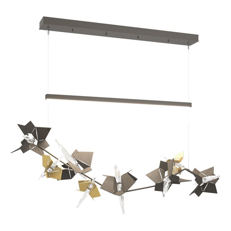 Belladonna Medium Linear Chandelier by Hubbardton Forge