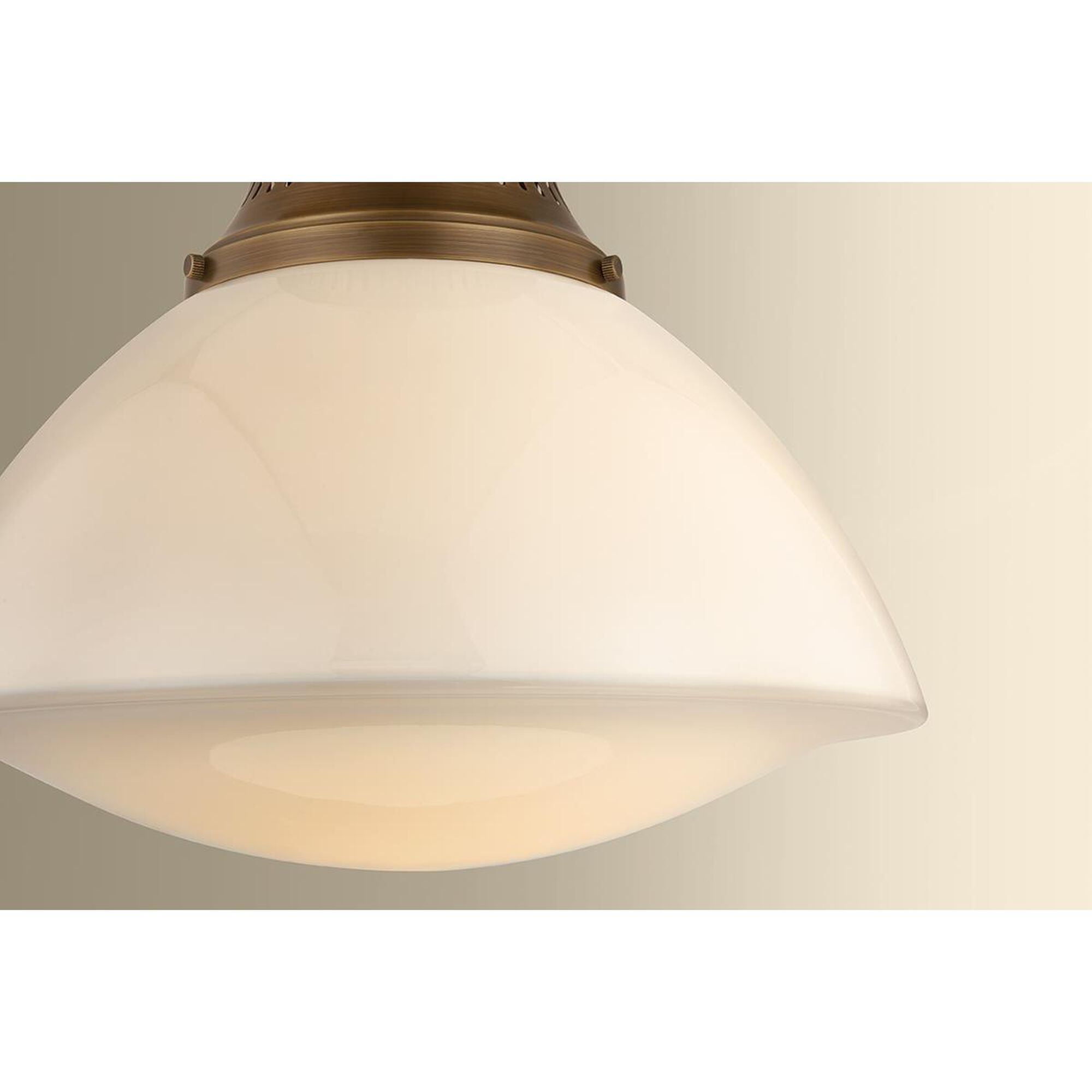 Shown in Historic Bronze finish and Opal Glossy glass