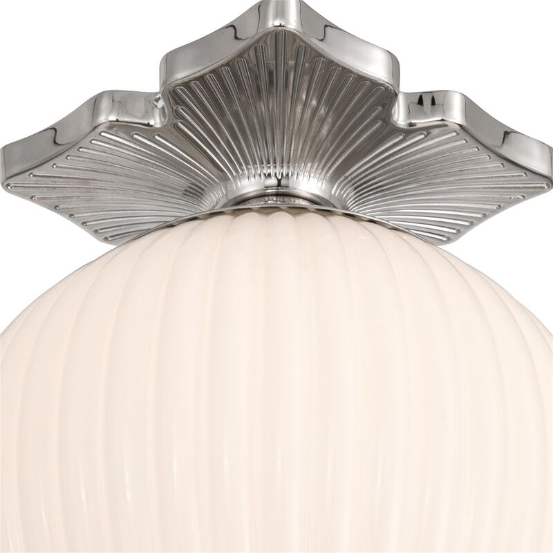 Orly 10 Inch Semi Flush Mount by Crystorama