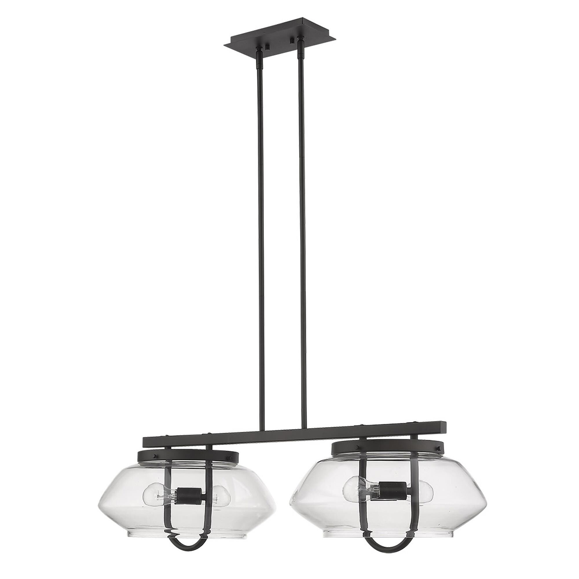 Garner 38 Inch 4 Light Linear Suspension Light by Trend Lighting
