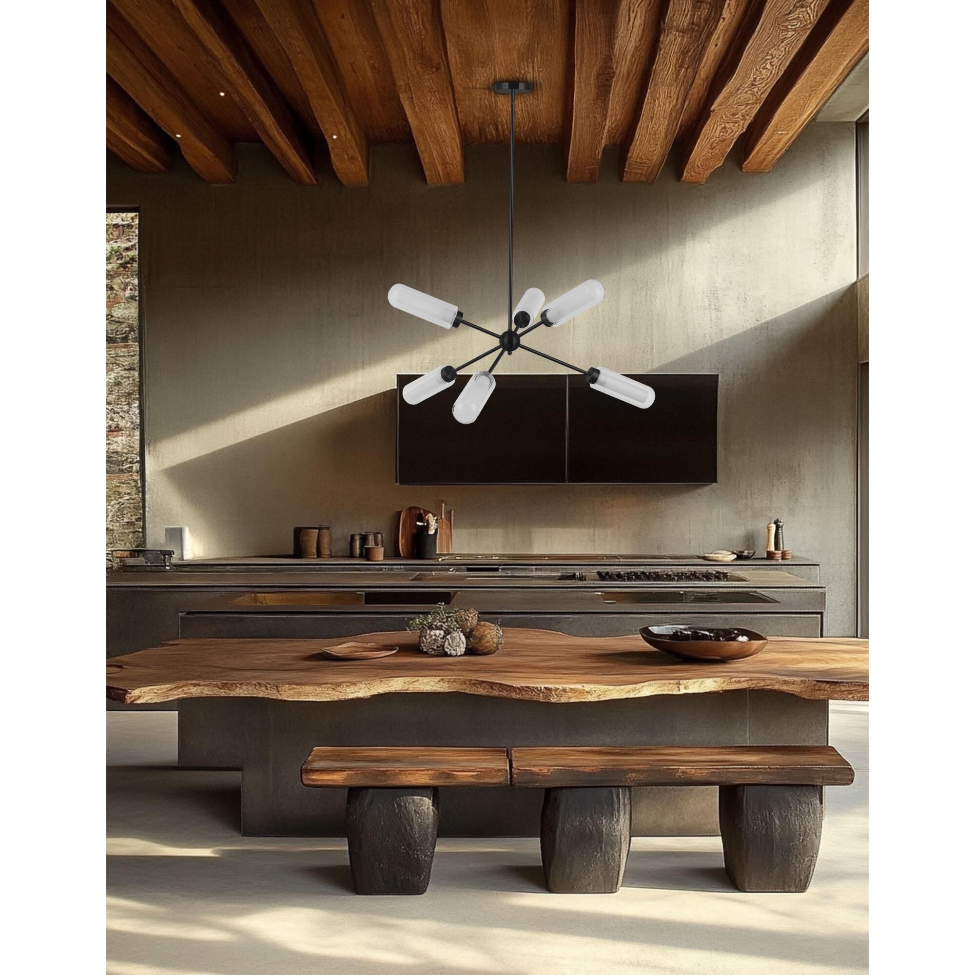 Balbina 40 Inch Chandelier by Dainolite