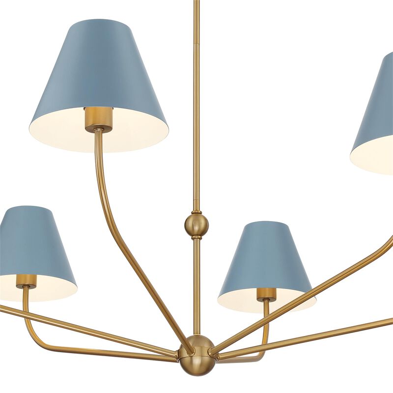 Xavier 48 Inch Chandelier by Crystorama