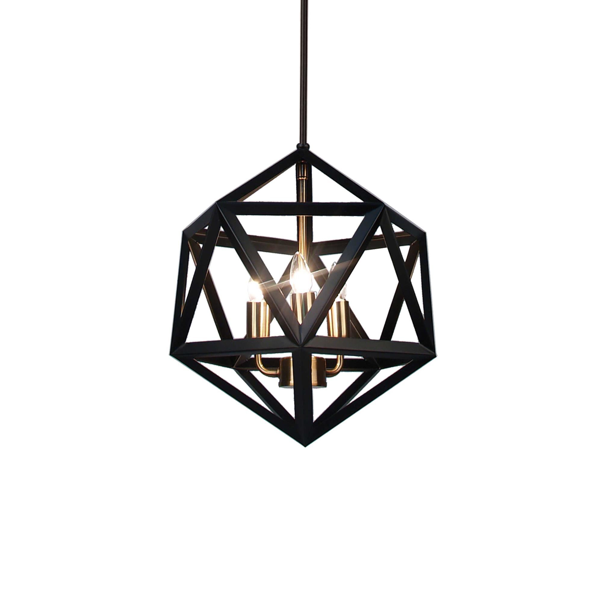 Archello 13 Inch 3 Light Mini Chandelier by Dainolite