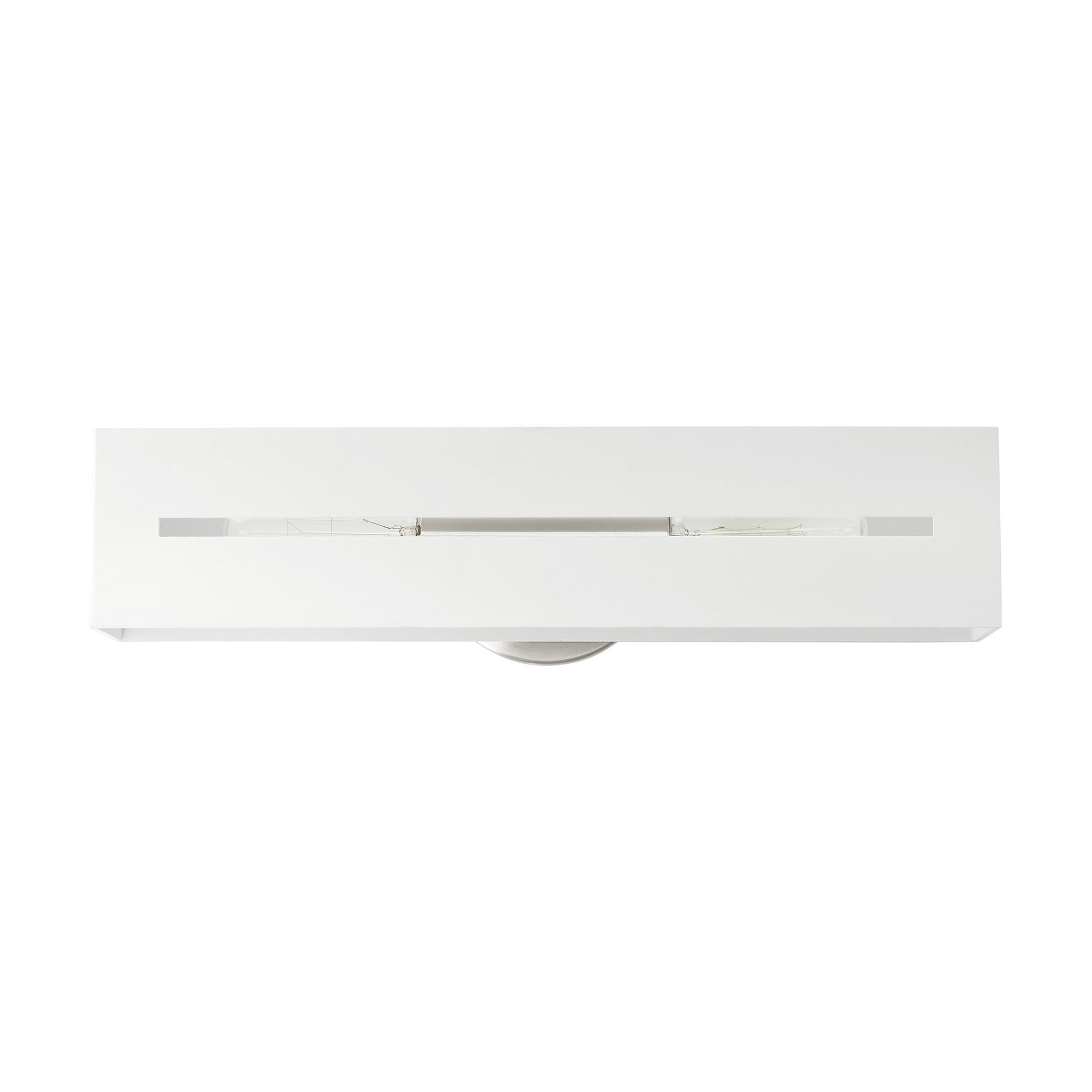 Shown in Textured White With Brushed Nickel Finish Accents finish and Hand Welded Textured White shade