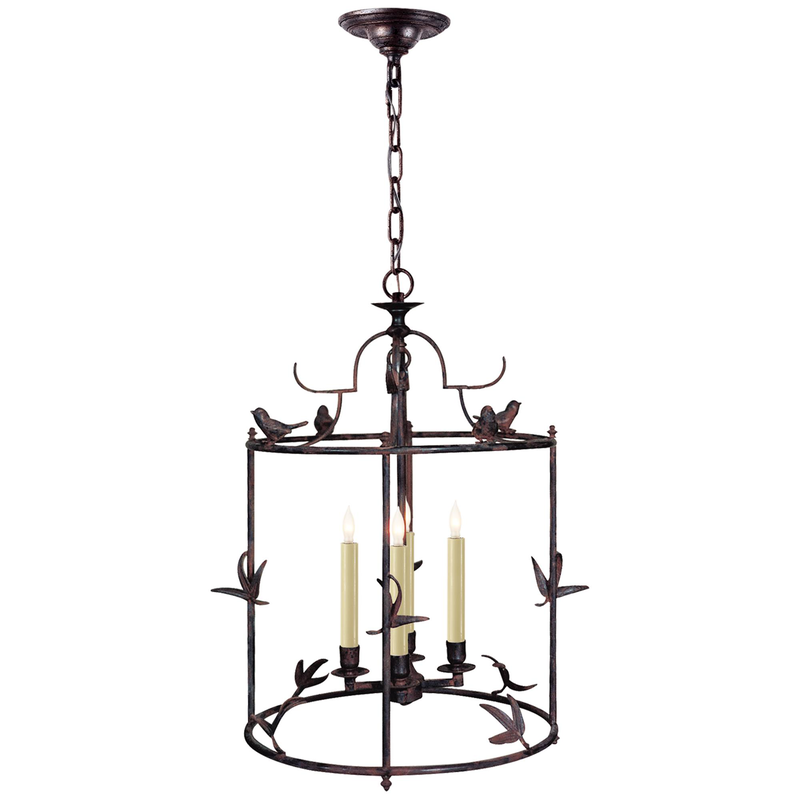 Chapman & Myers Diego 16 Inch Cage Pendant by Visual Comfort Signature Collection