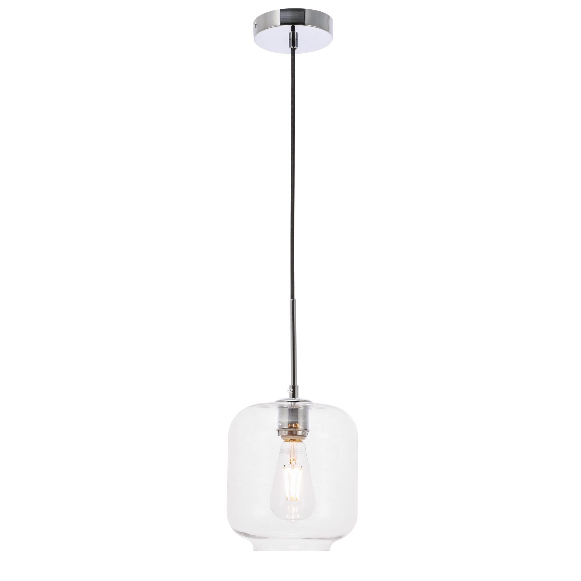 Collier 7 Inch Mini Pendant by Elegant Lighting